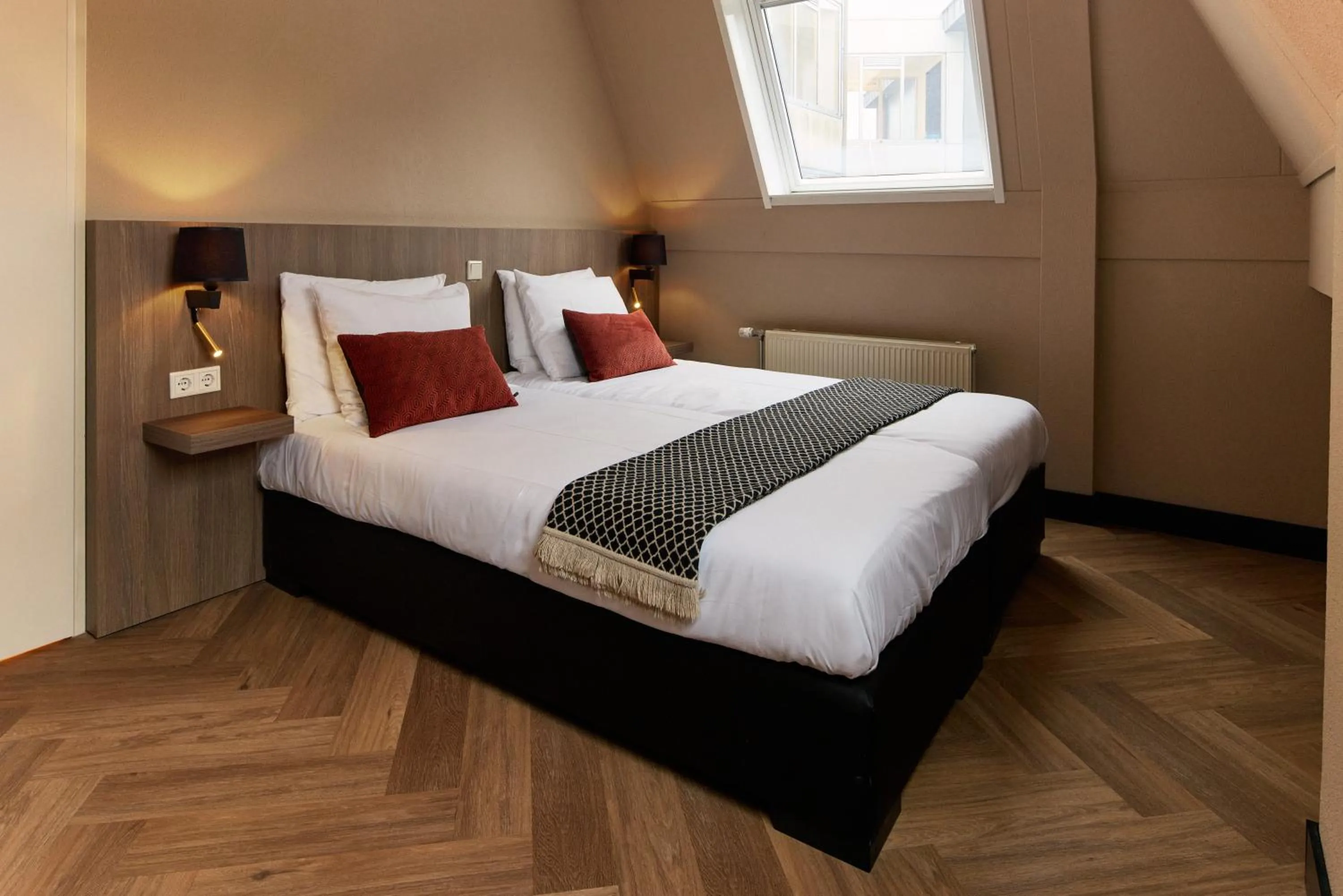 Bedroom, Bed in De Pelikaan Texel Appartementen