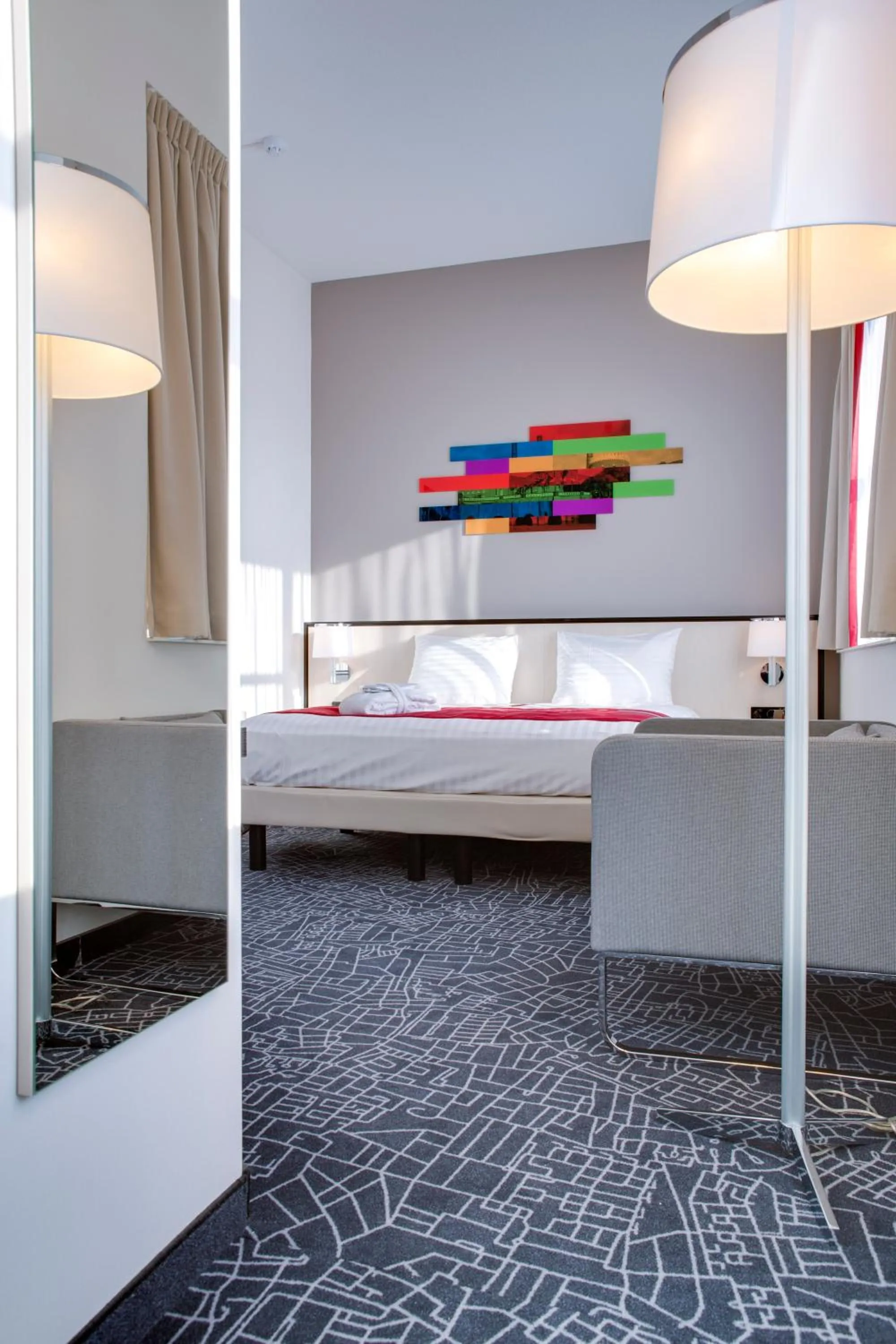 Bed in Park Inn By Radisson Amsterdam Airport Schiphol