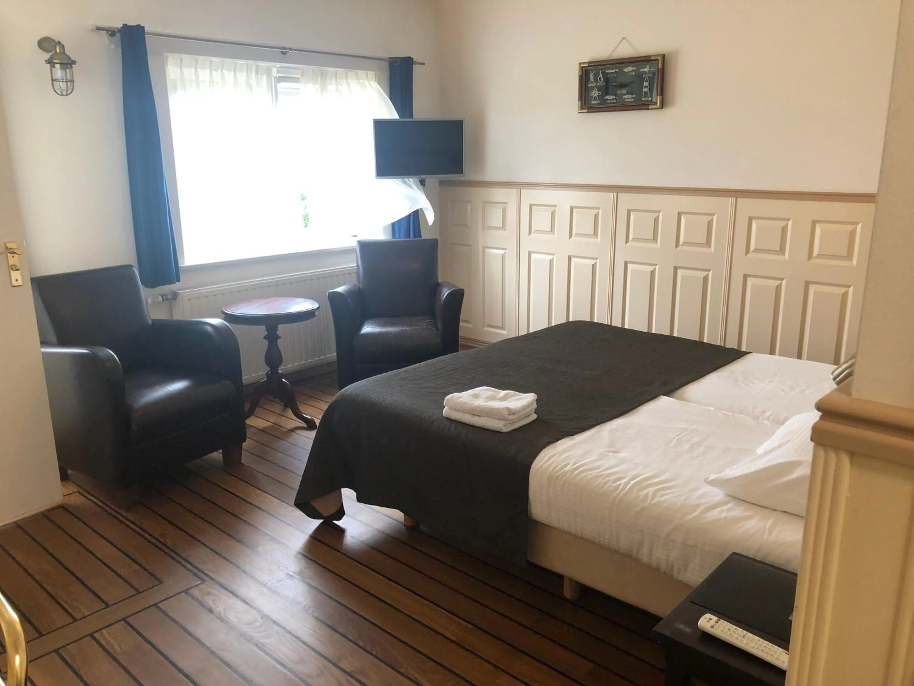 Bedroom, Bed in Hotel De Horper Wielen