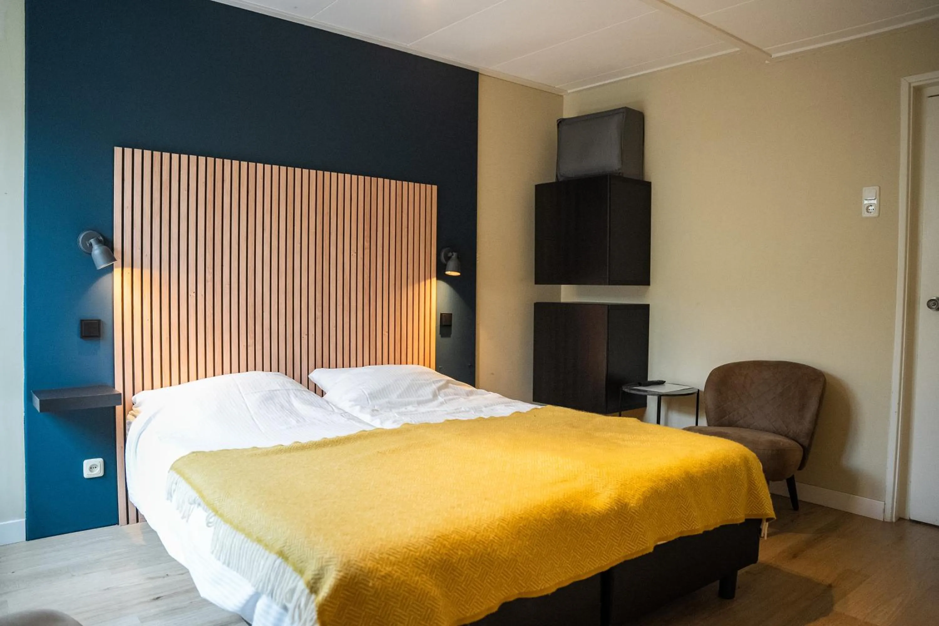 Bed in Hotel De Horper Wielen