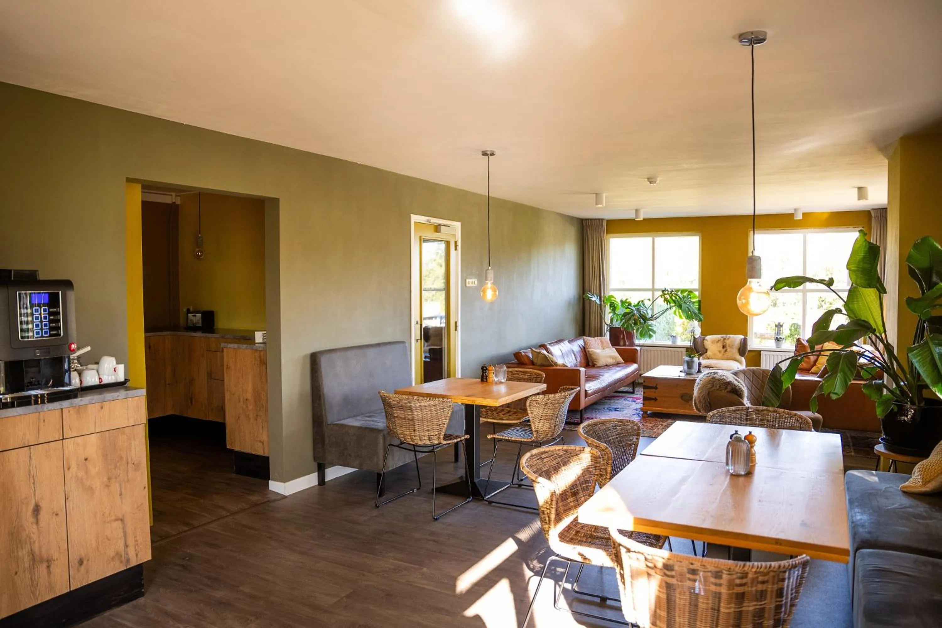 Seating area in Hotel De Horper Wielen