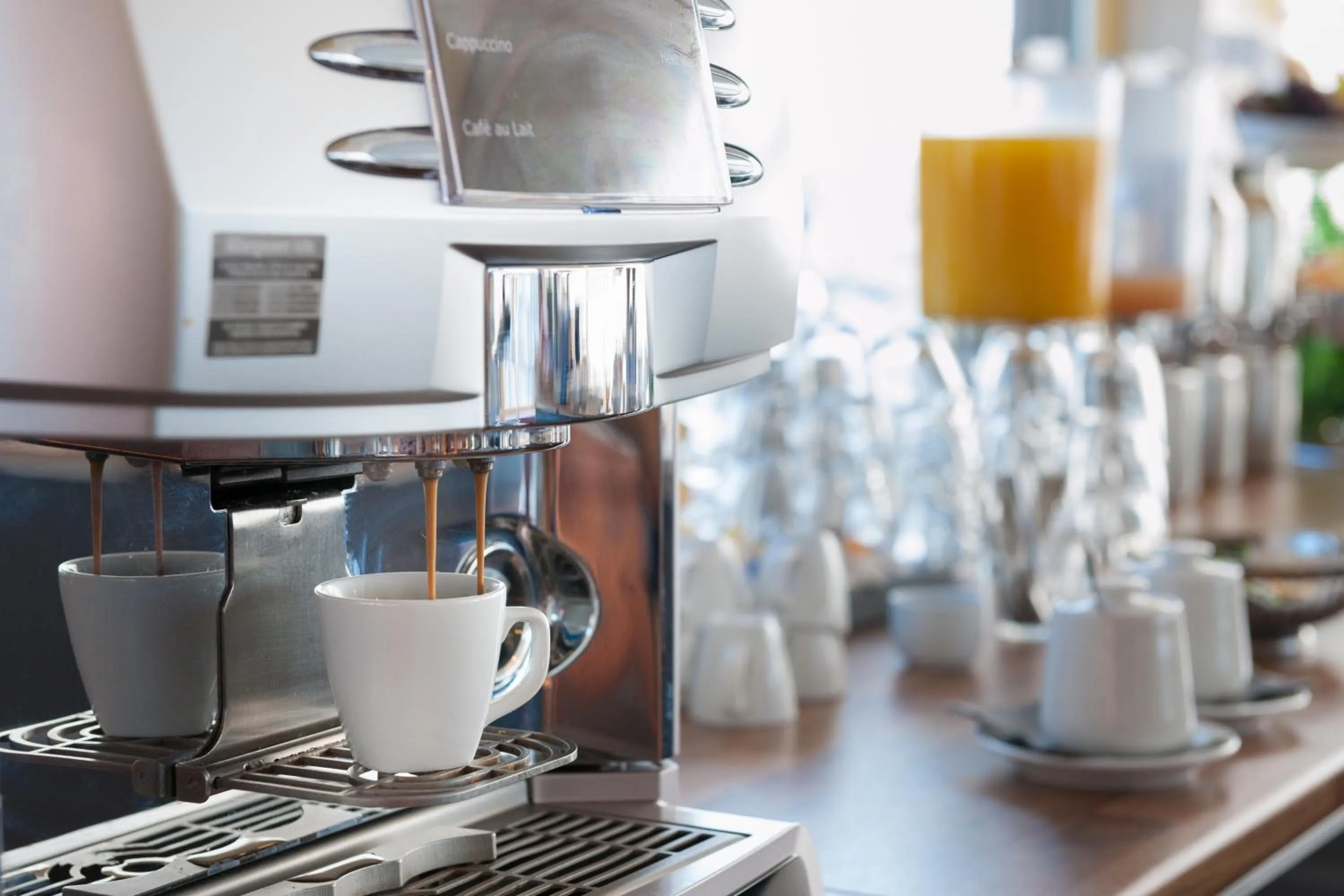 Non alcoholic drinks in Hotel de Boegschroef