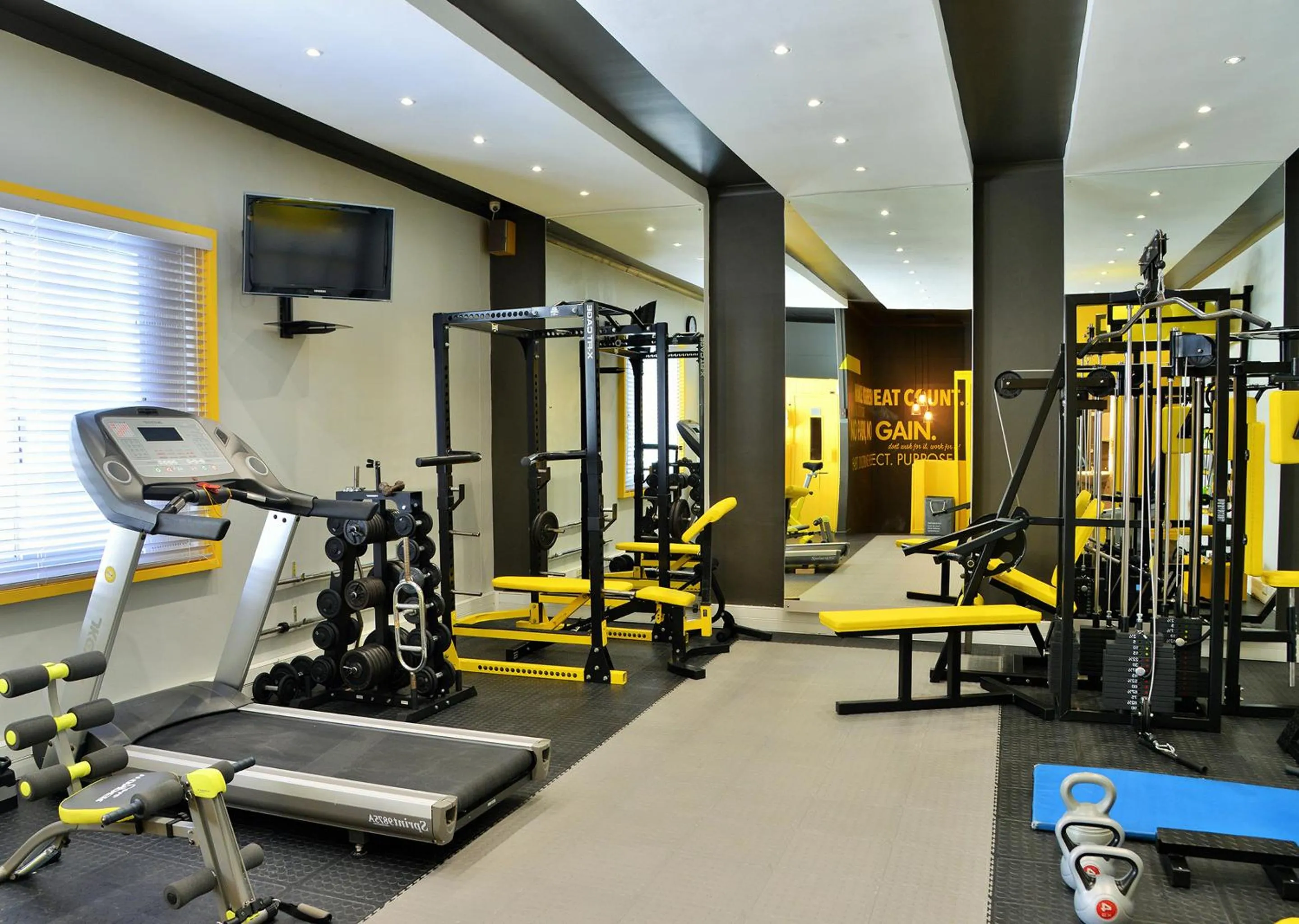 Fitness centre/facilities in Peninsula All Suite Hotel by Dream Resorts