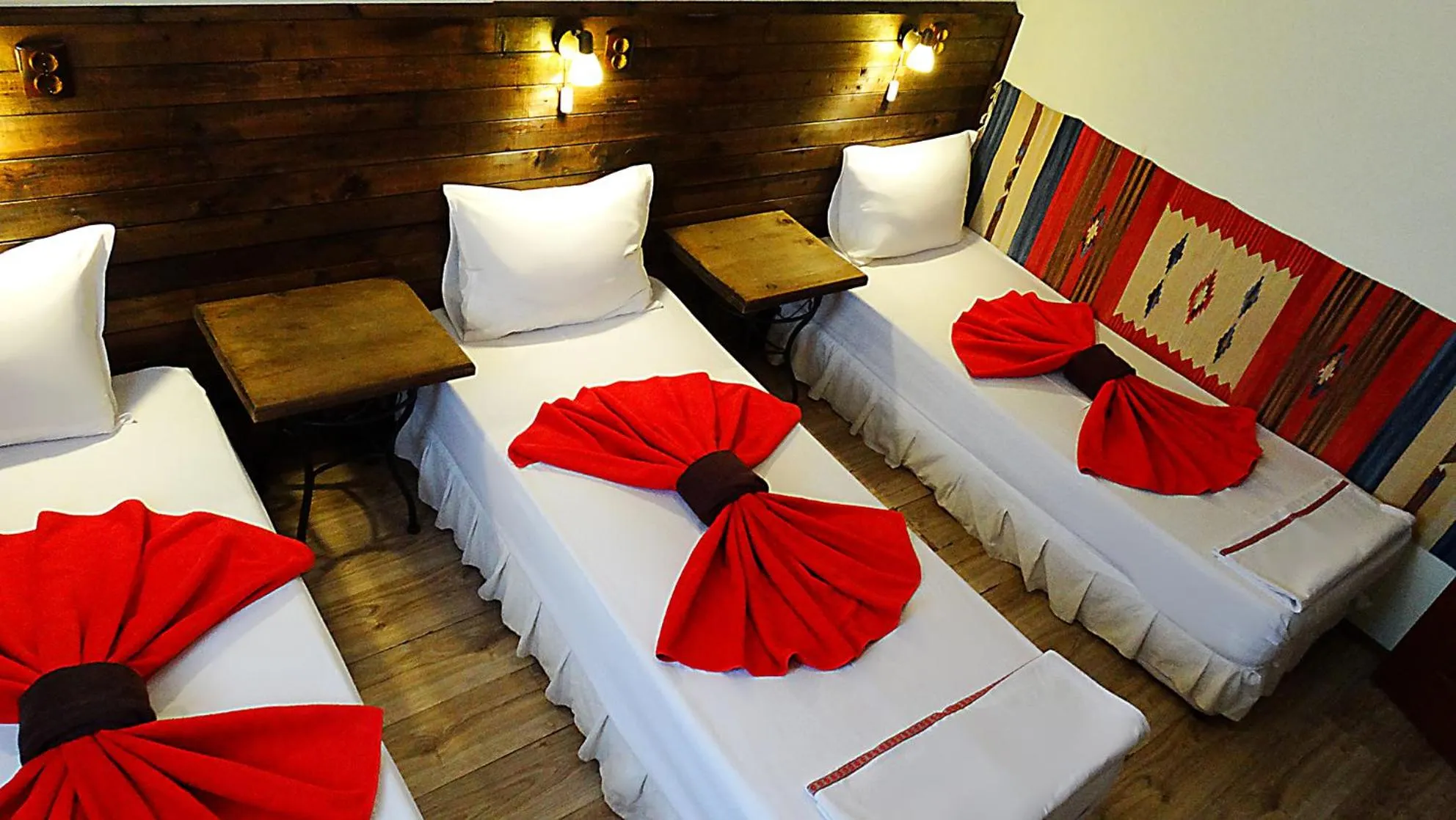 Bed in Hotel Simona Complex