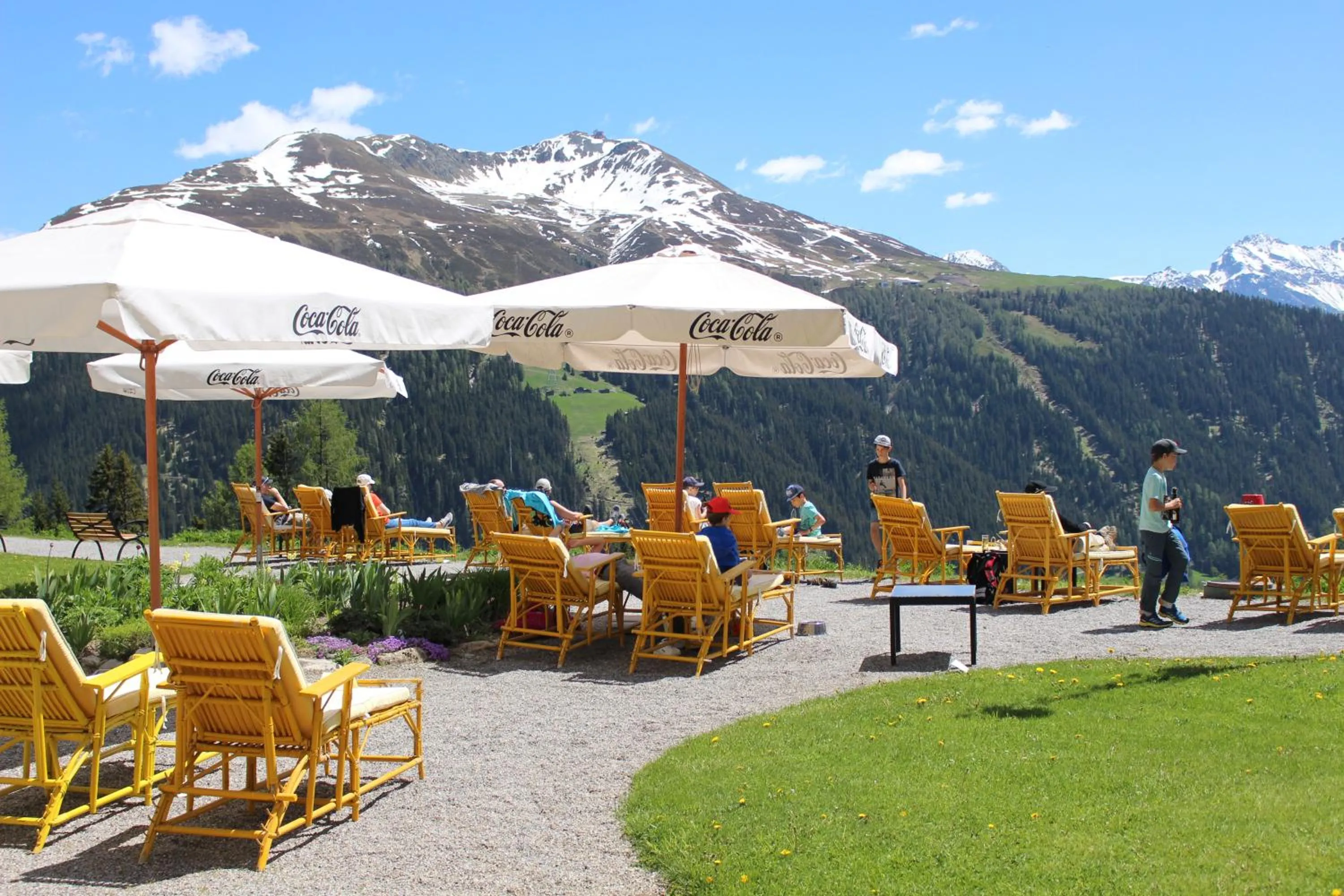 Restaurant/places to eat in Schatzalp Hotel