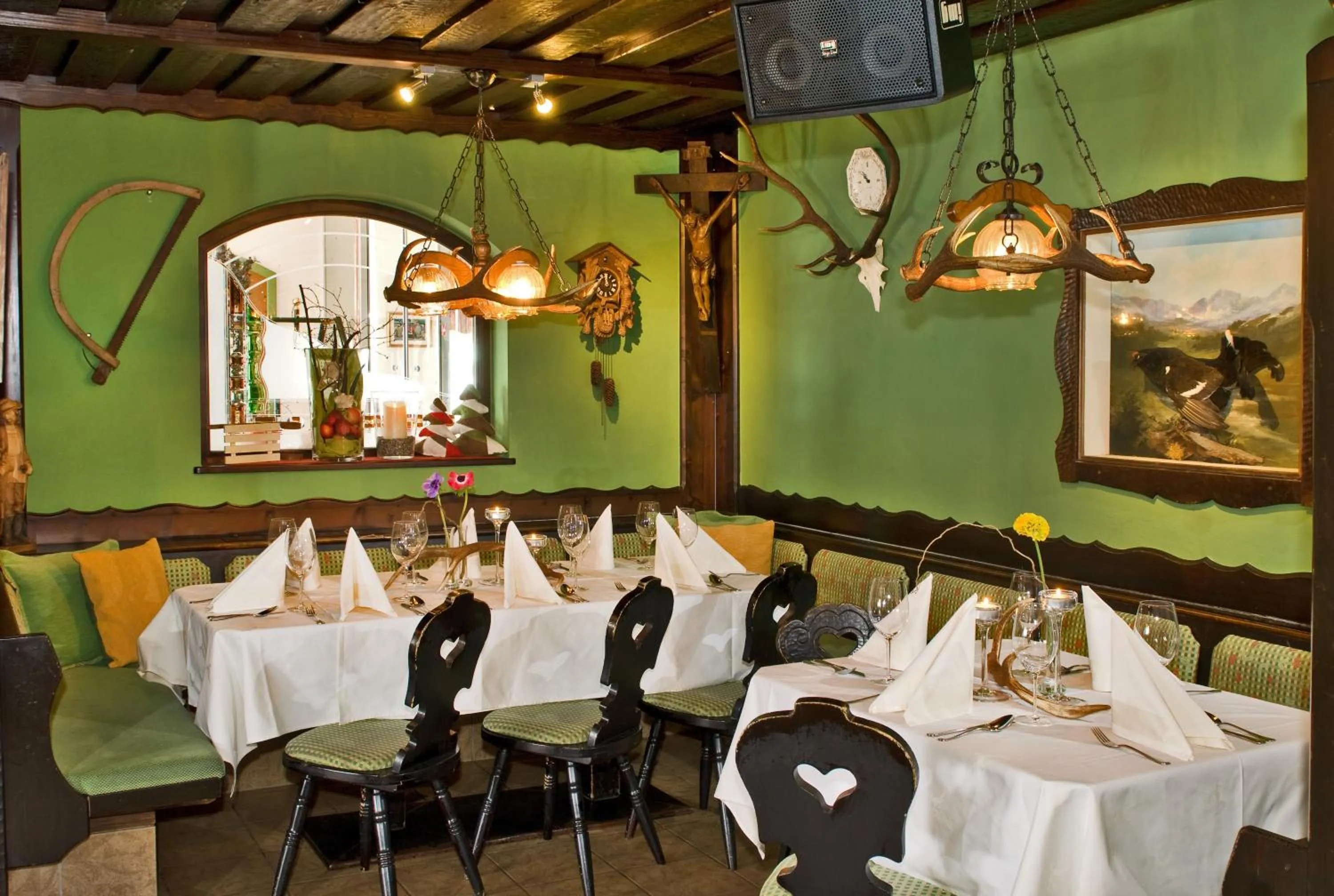 Restaurant/places to eat in Hotel Berghof