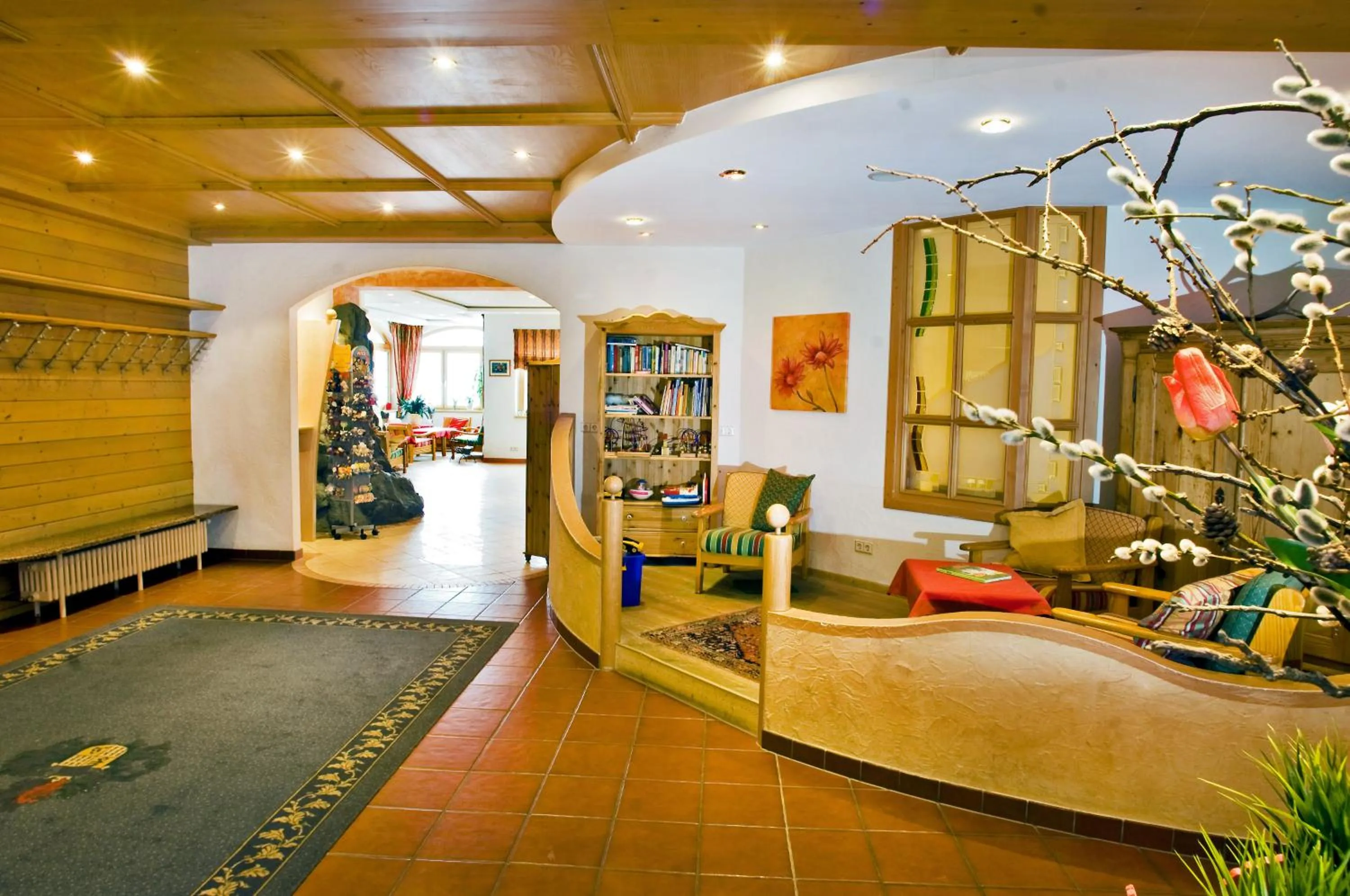 Lobby or reception in Hotel Berghof