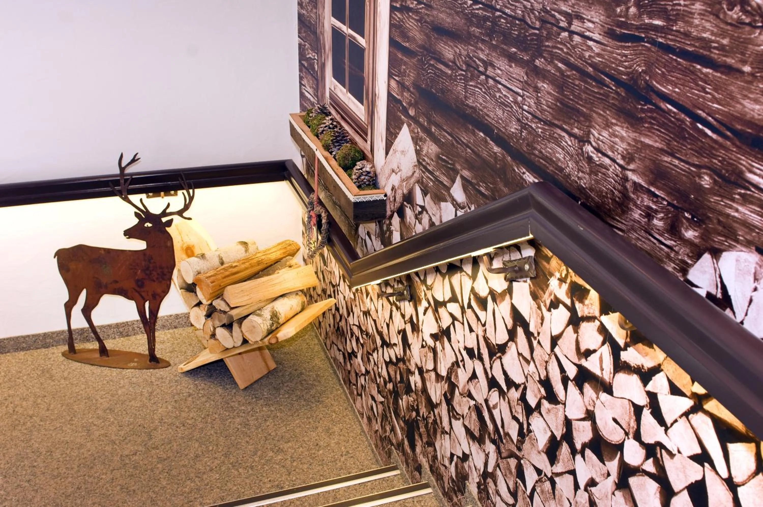 Decorative detail in Hotel Berghof