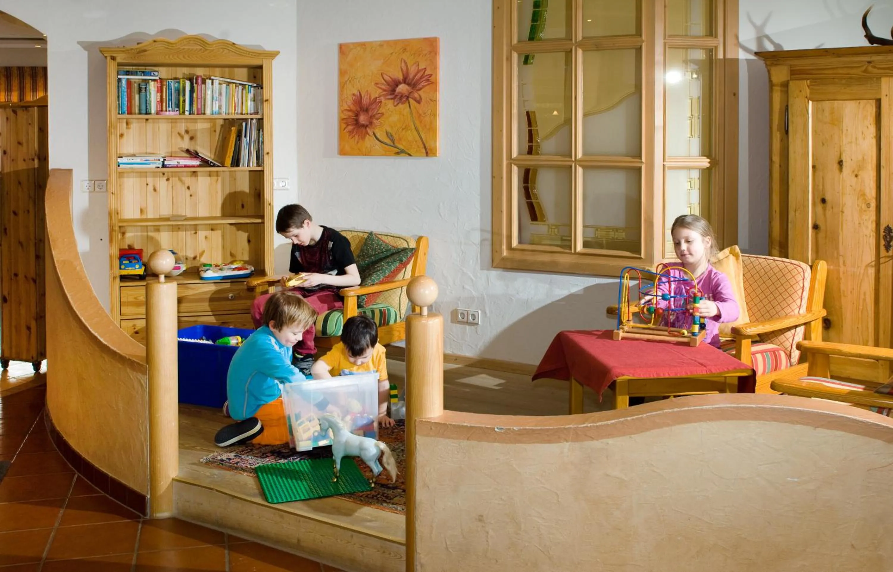 young children in Hotel Berghof