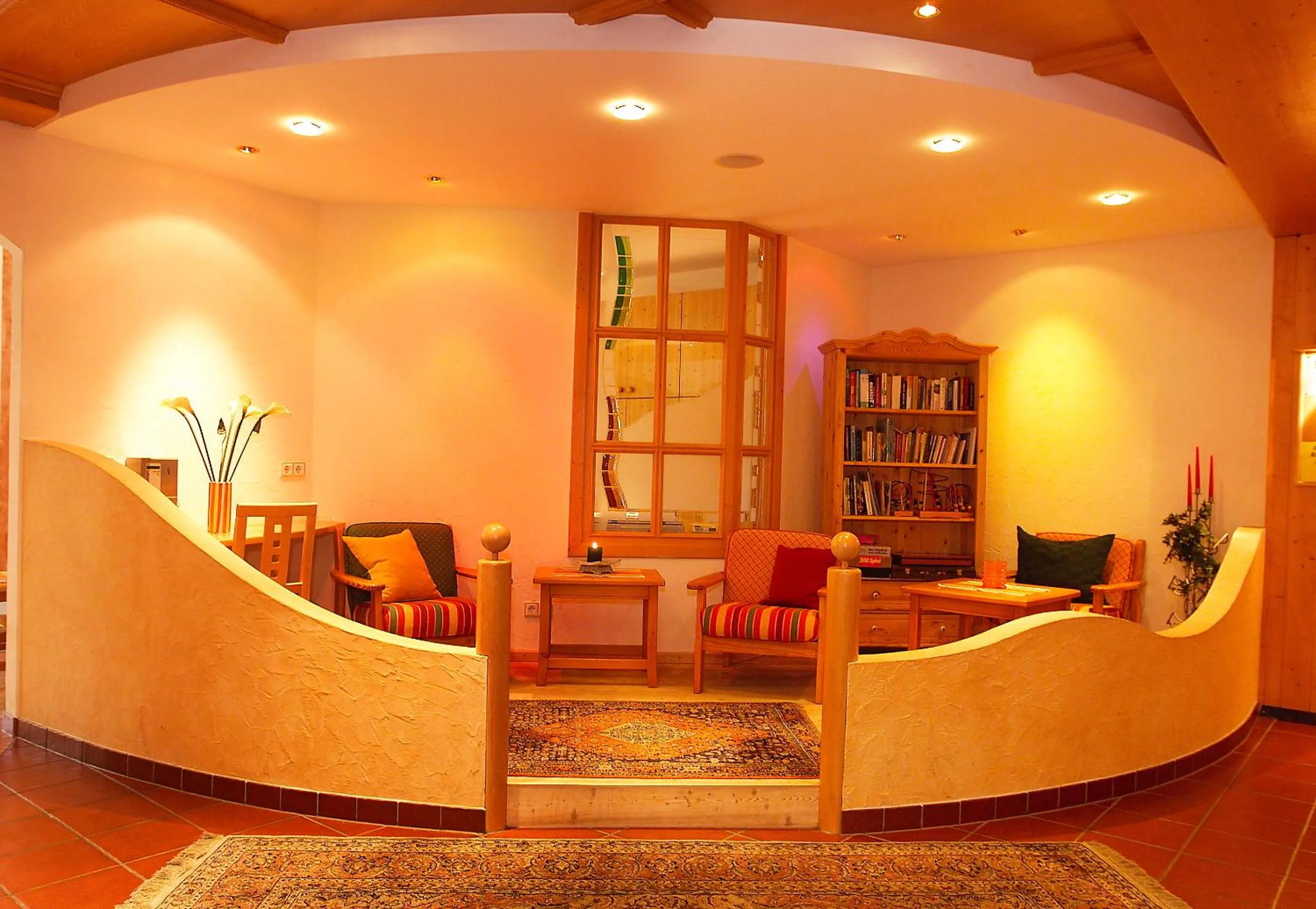 Lobby or reception in Hotel Berghof