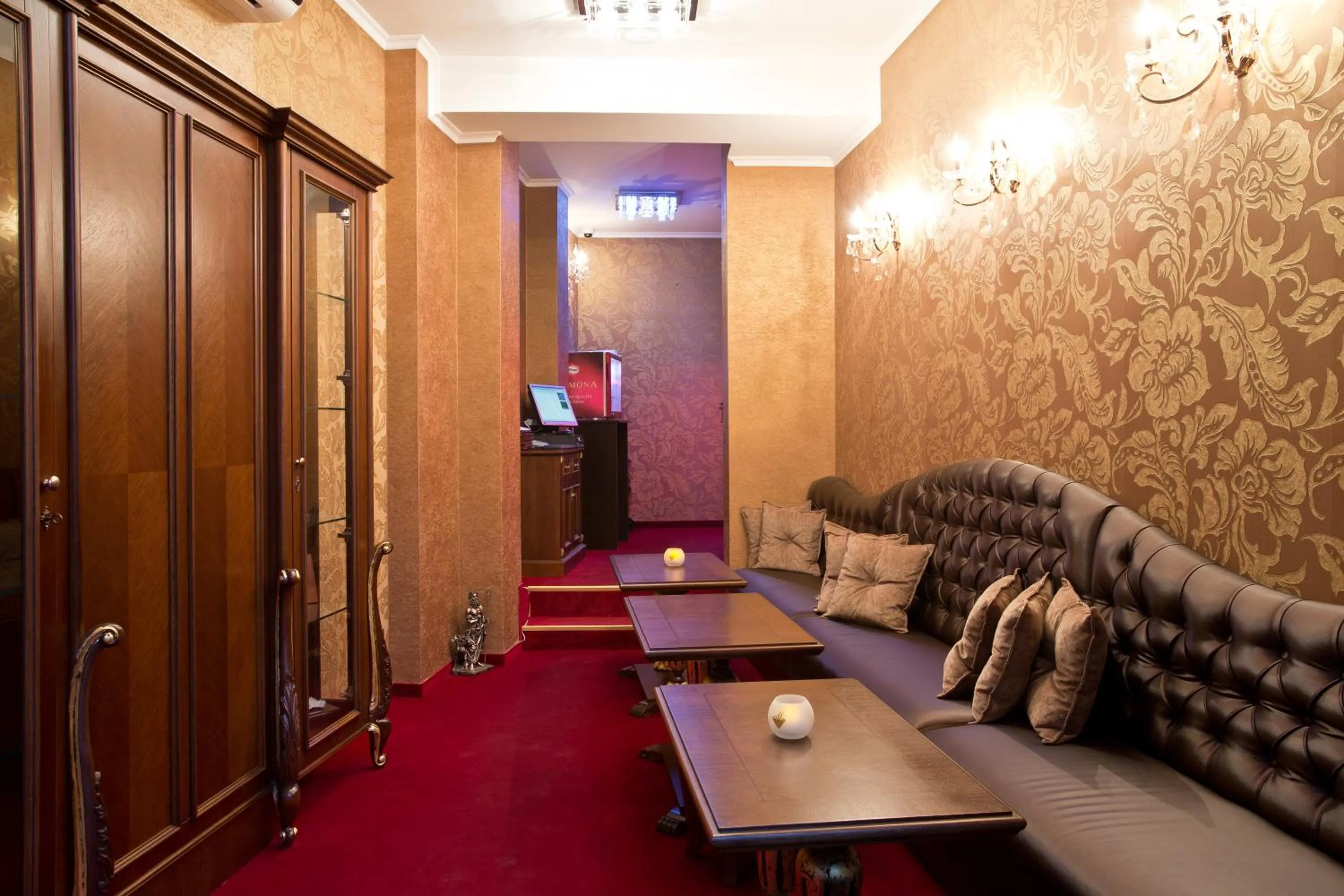 Lobby or reception in Hotel Diamond