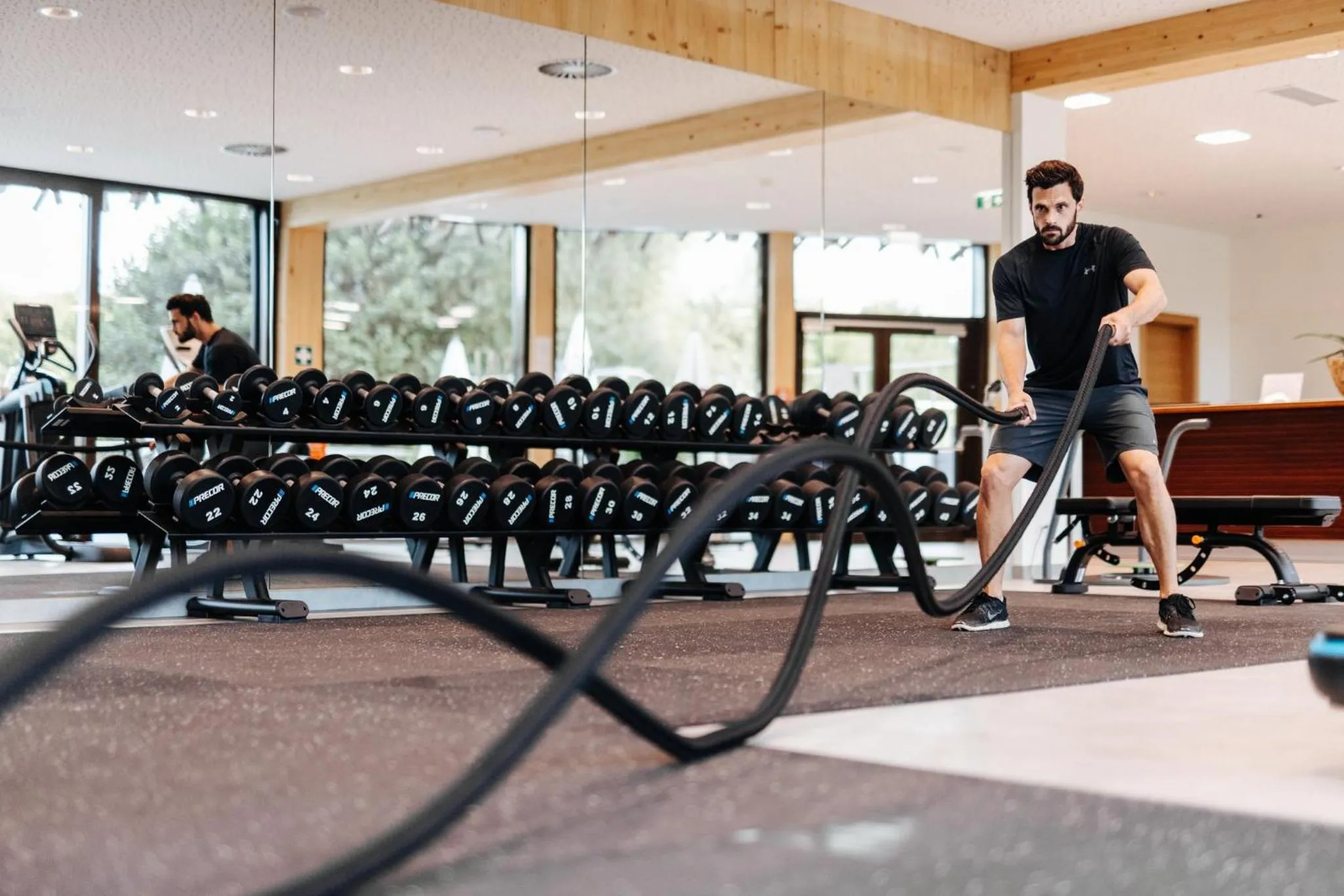 Fitness centre/facilities in Das Seepark Wörthersee Resort