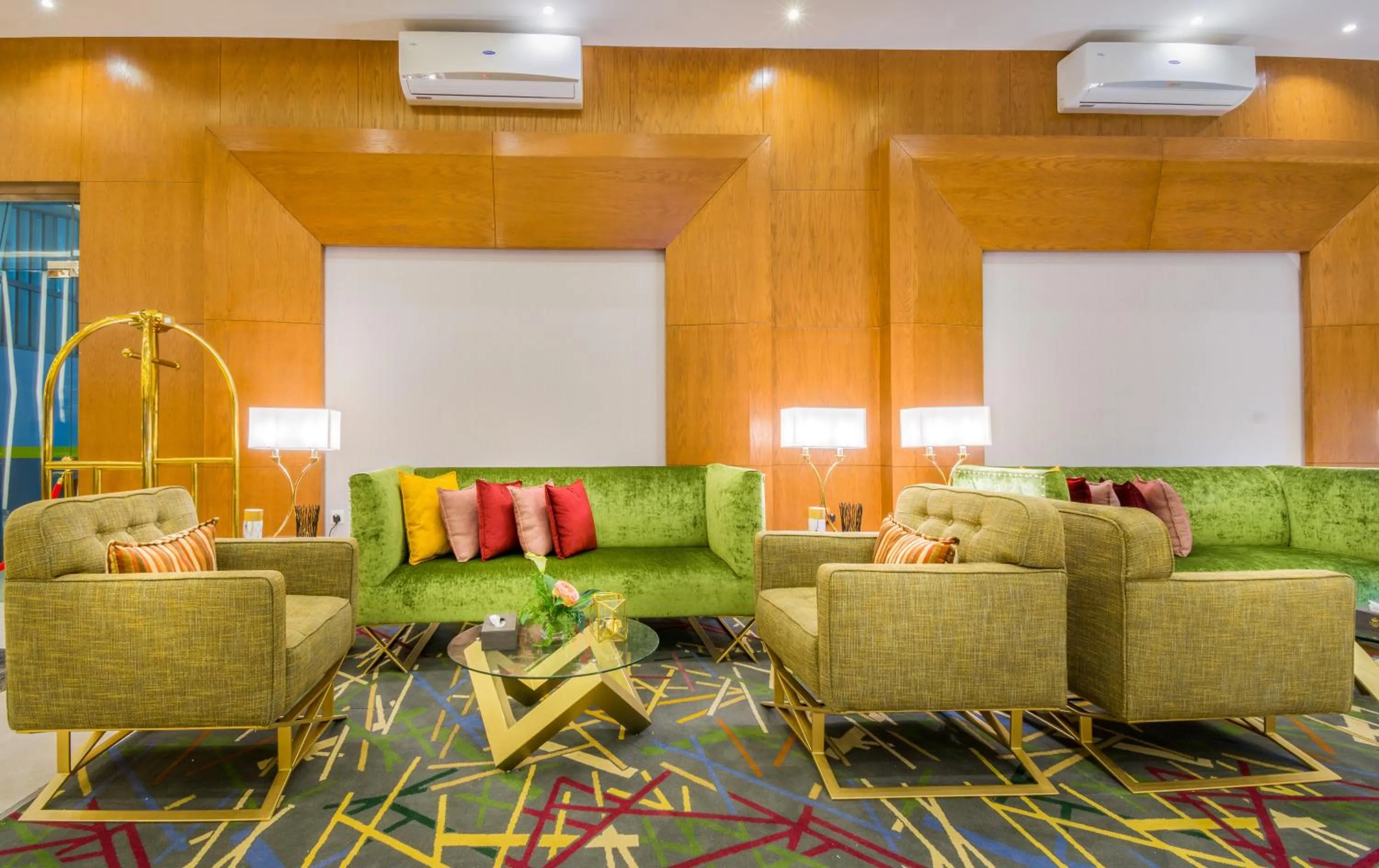 Lobby or reception in Al Muhaidb Residence Al DAWADIMI