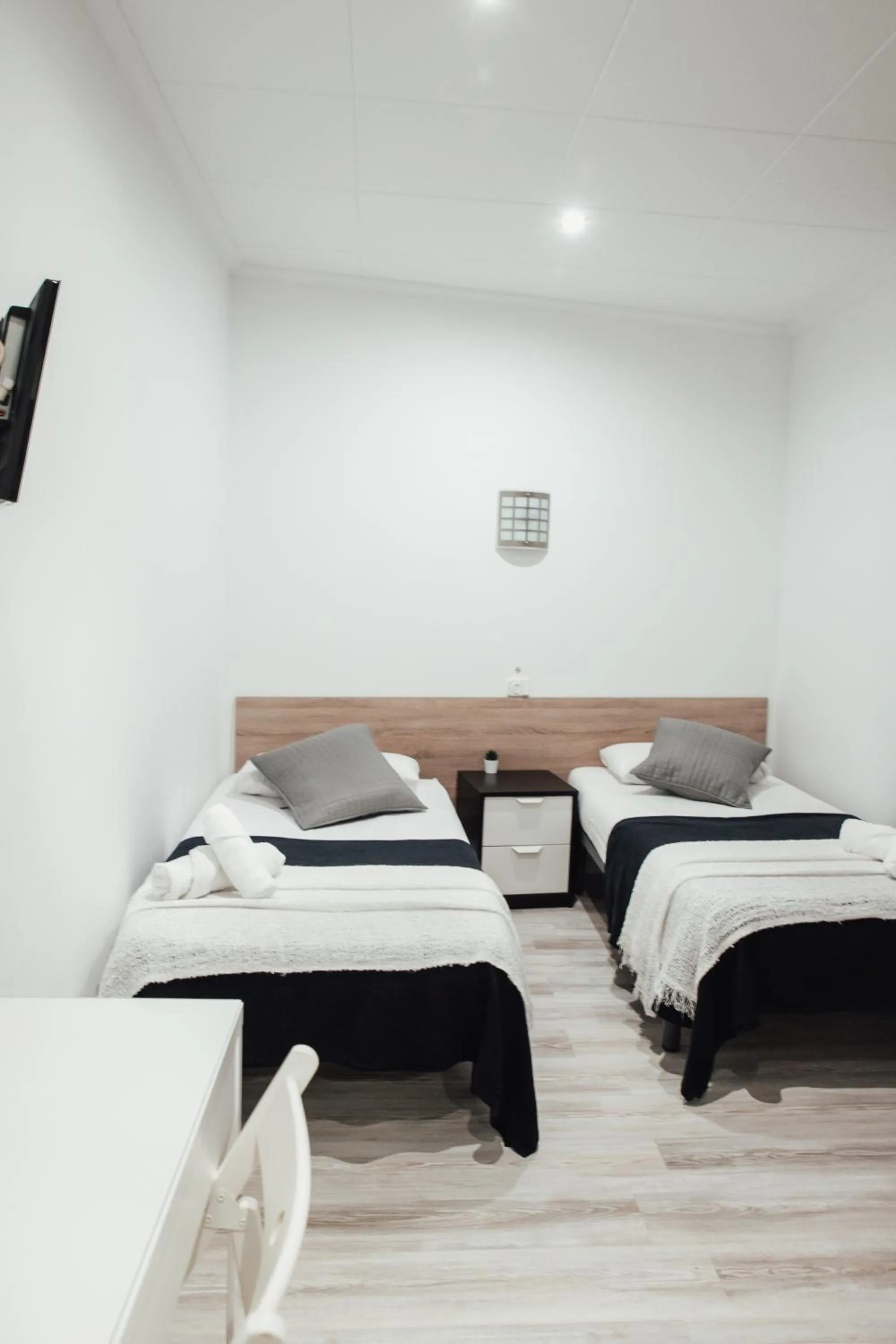 Bed in Hostal Ruta de Francia