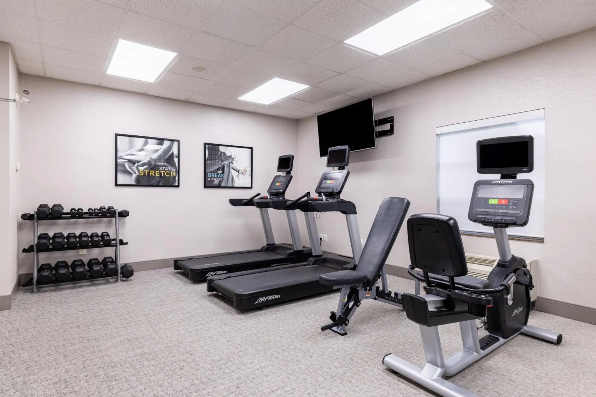 Fitness centre/facilities in Staybridge Suites London by IHG