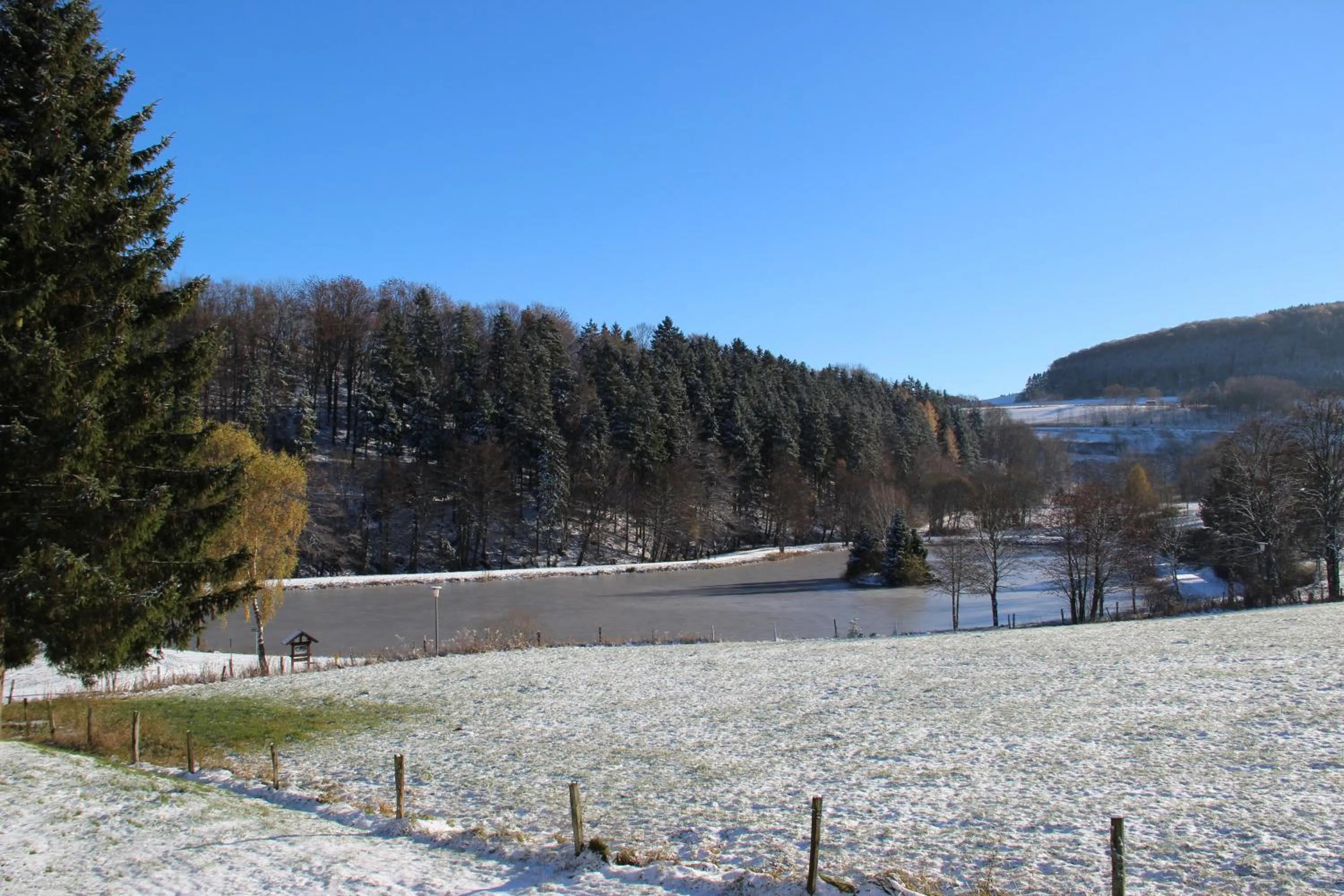 Lake view in Haus am Stryckpark