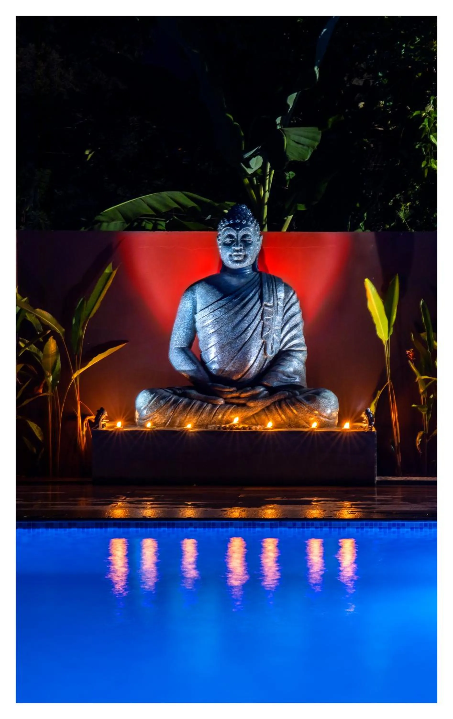 Swimming pool in Haven Alleppey Beach Resort