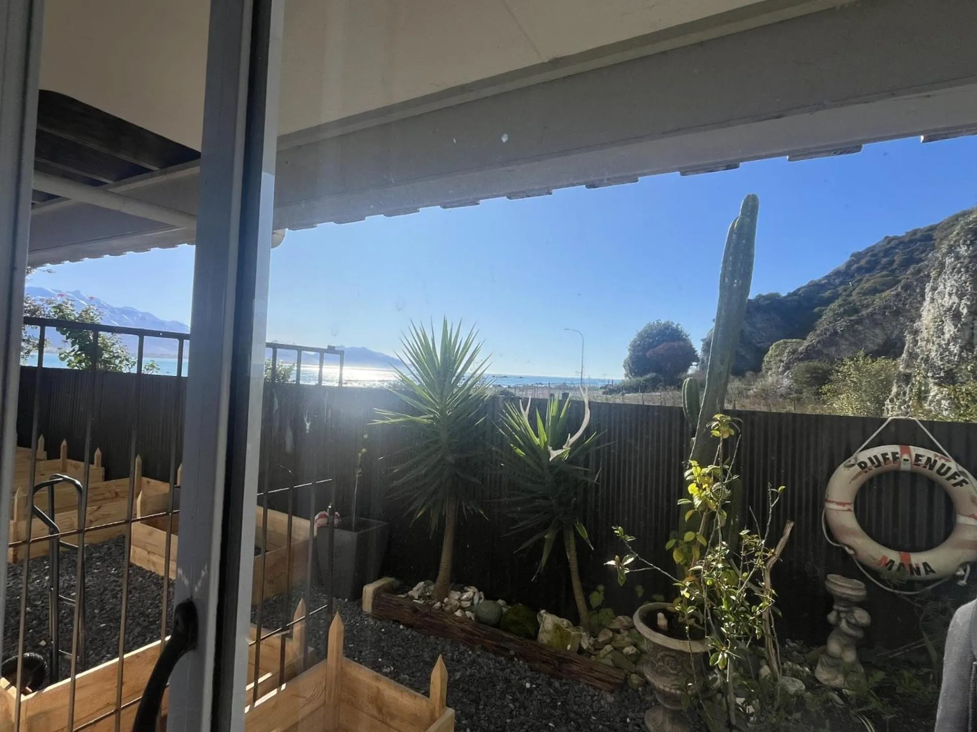 View (from property/room) in Kaikoura Seaside lodge