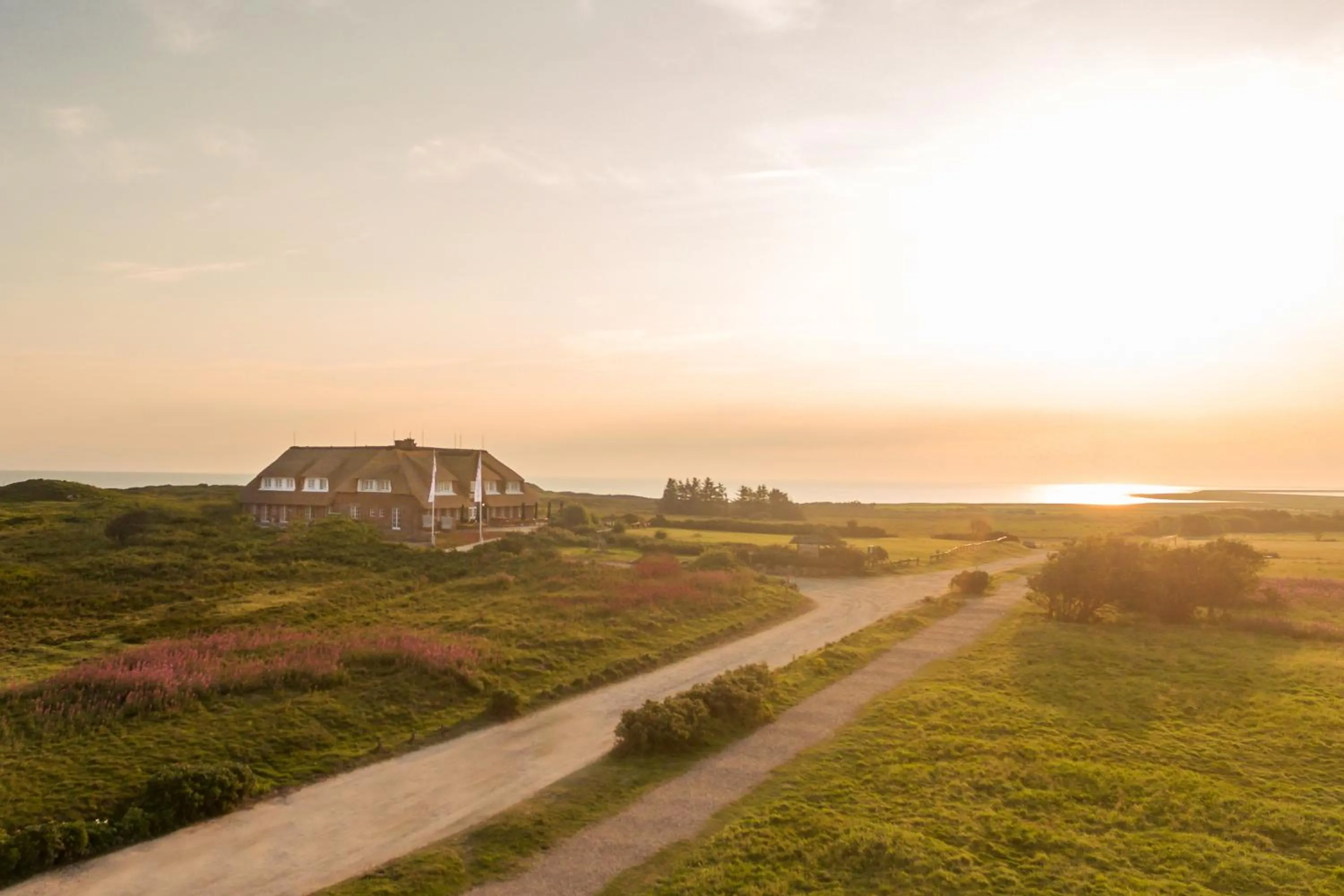 Bird's eye view in Landhaus Severin's Morsum Kliff