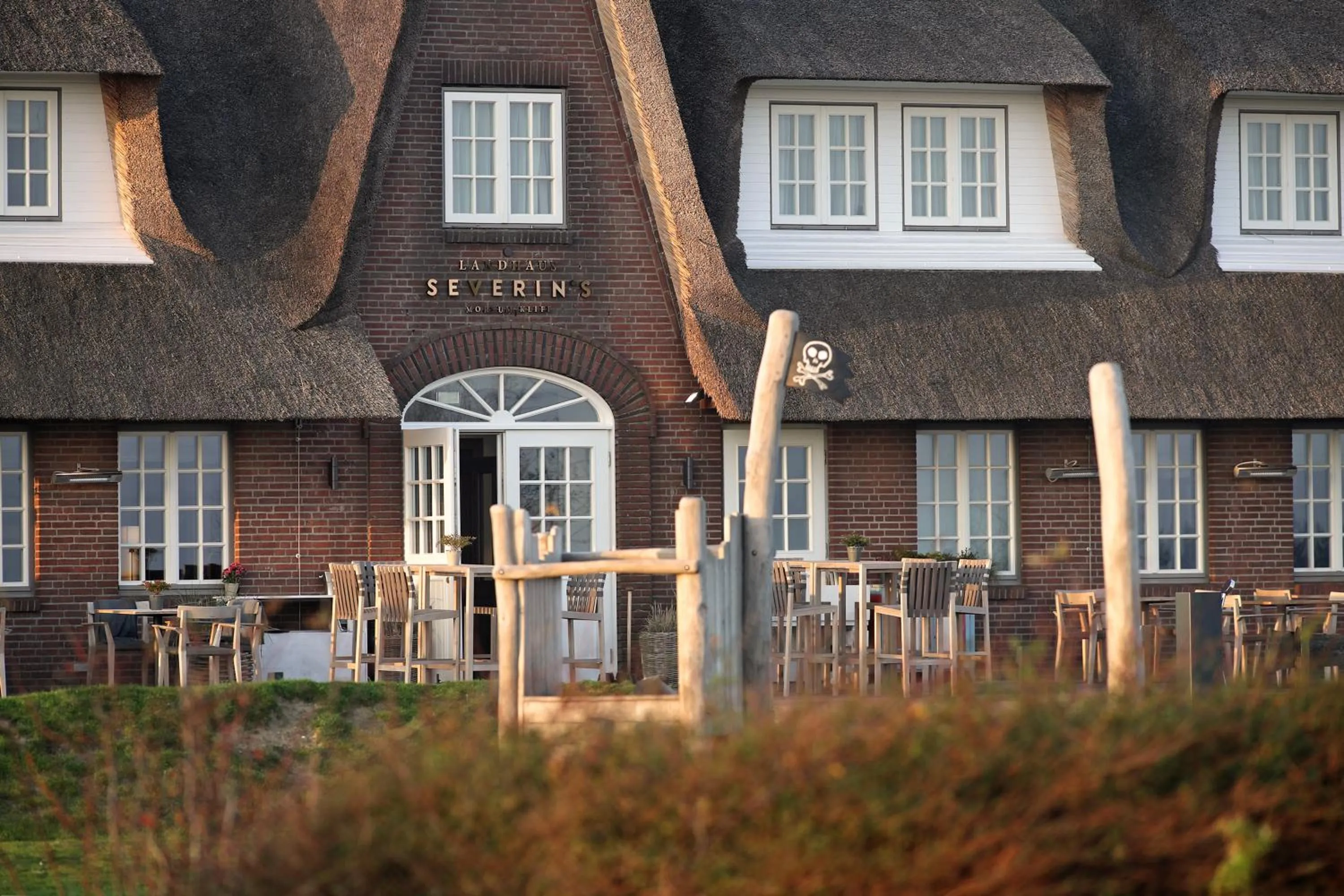 Facade/entrance in Landhaus Severin's Morsum Kliff