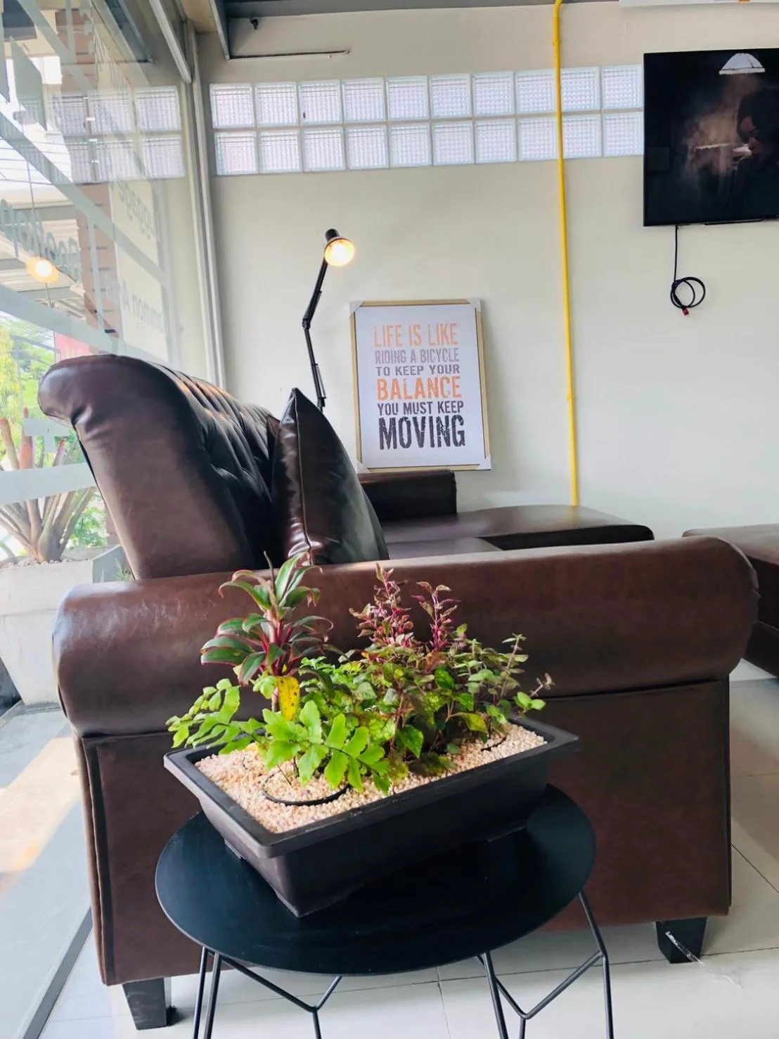 Living room in Best Bed Suvarnabhumi Hostel