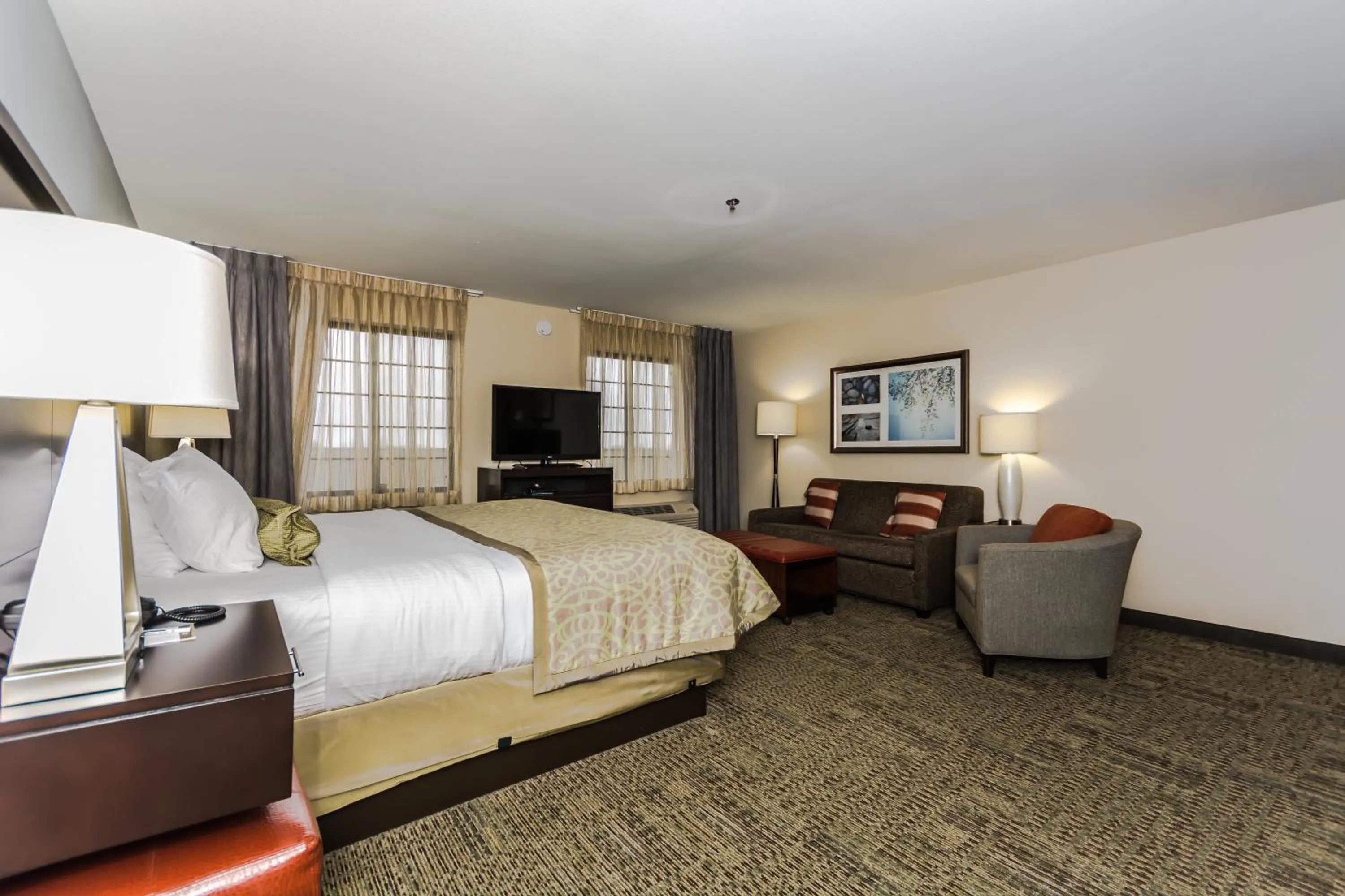 Photo of the whole room, Bed in Staybridge Suites Grand Forks by IHG