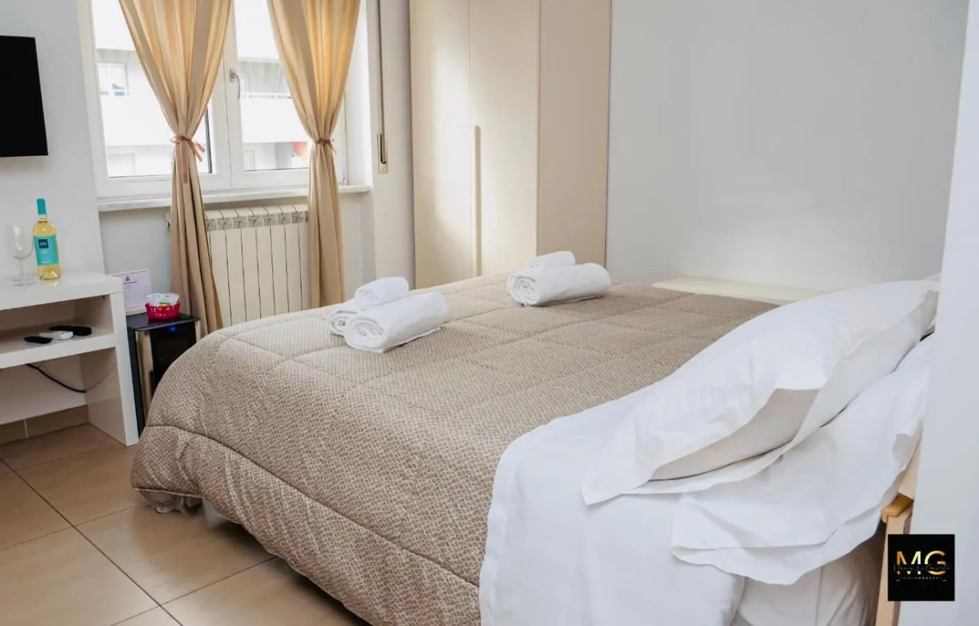 Bed in Bed & Breakfast Lufra