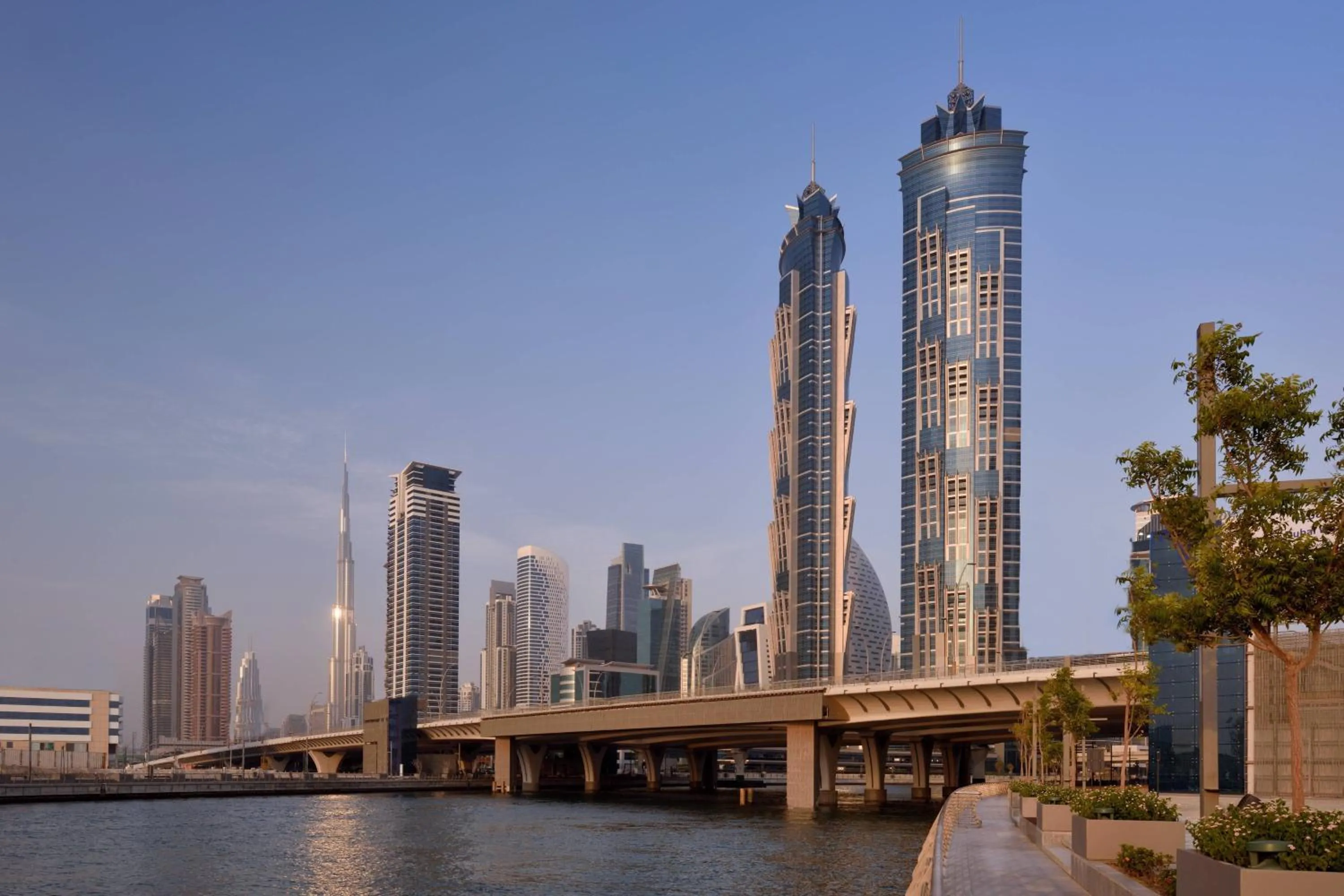 Property building in JW Marriott Marquis Hotel Dubai