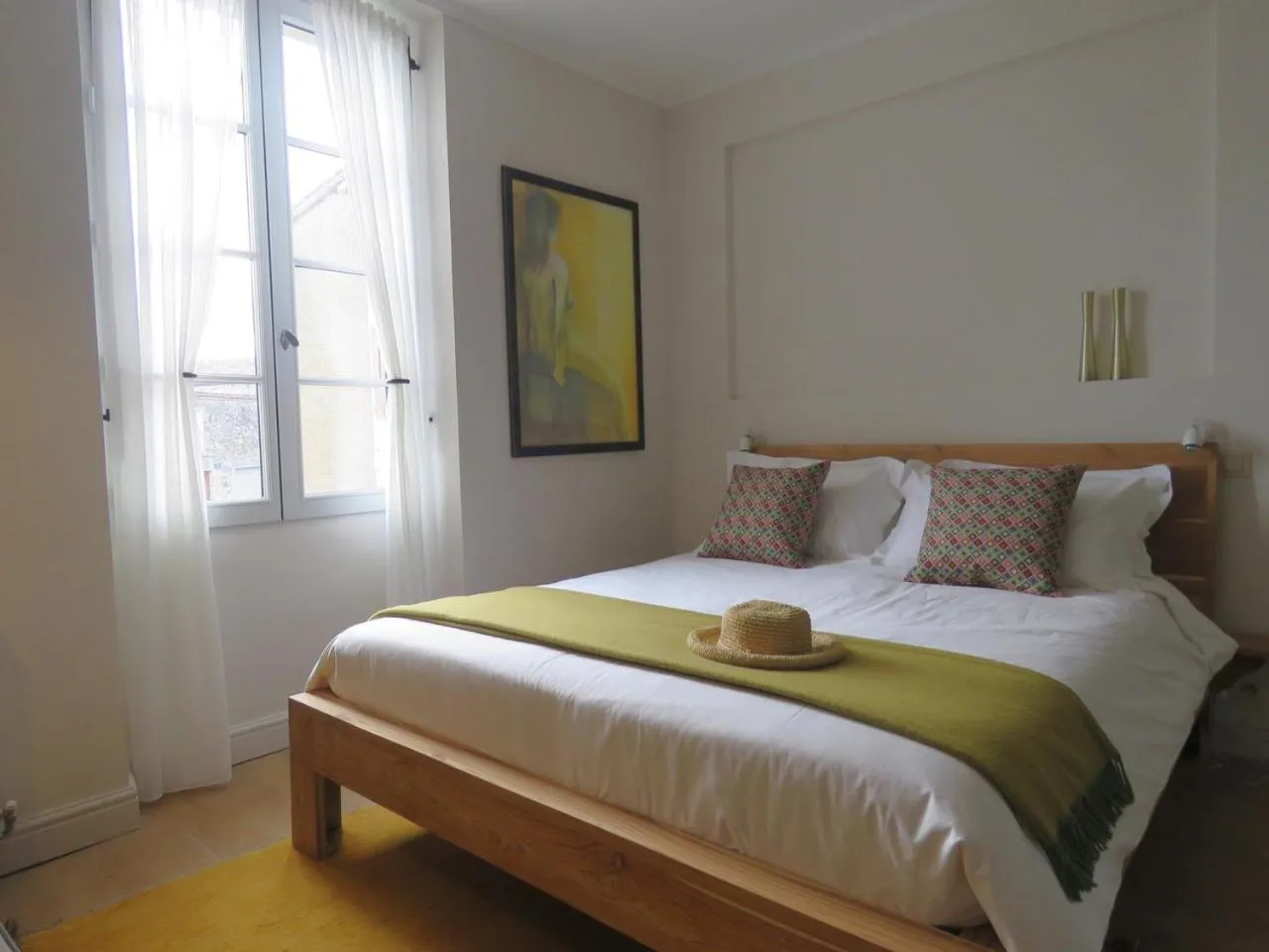 Bedroom, Bed in B&B La Mirande de Saint-Clar