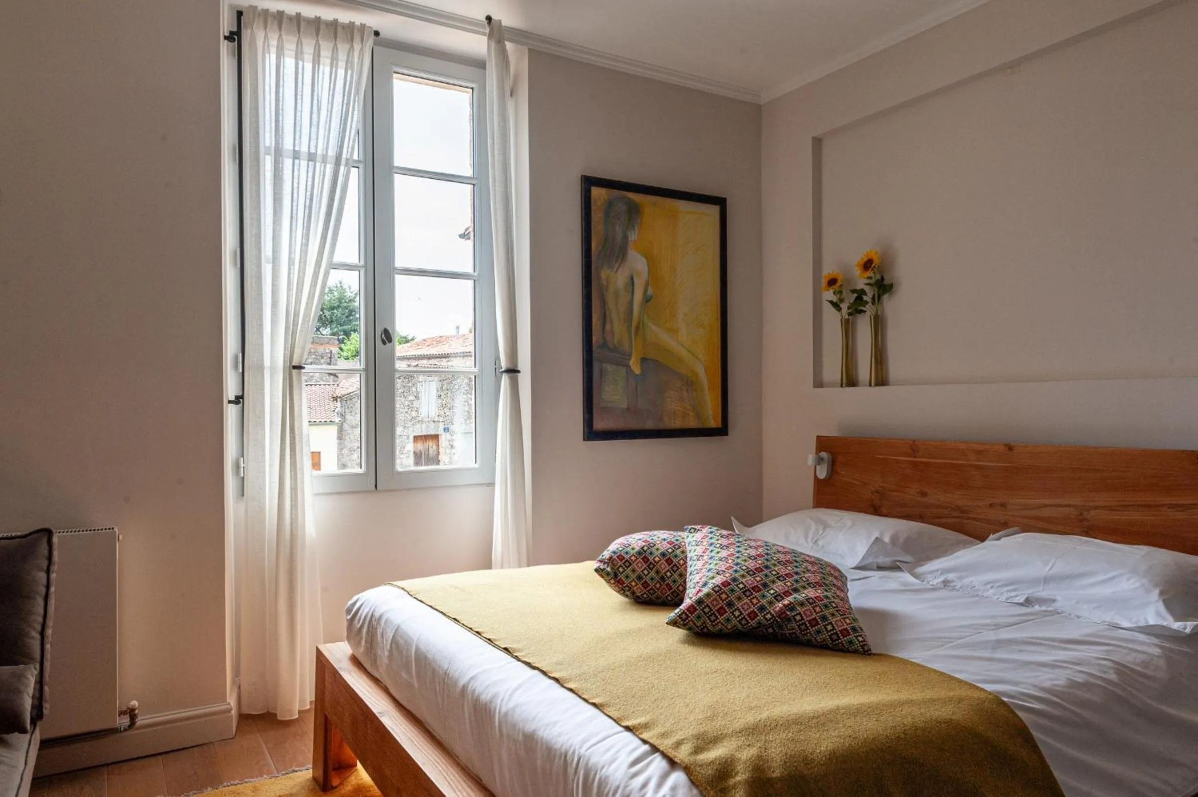 Bed in B&B La Mirande de Saint-Clar