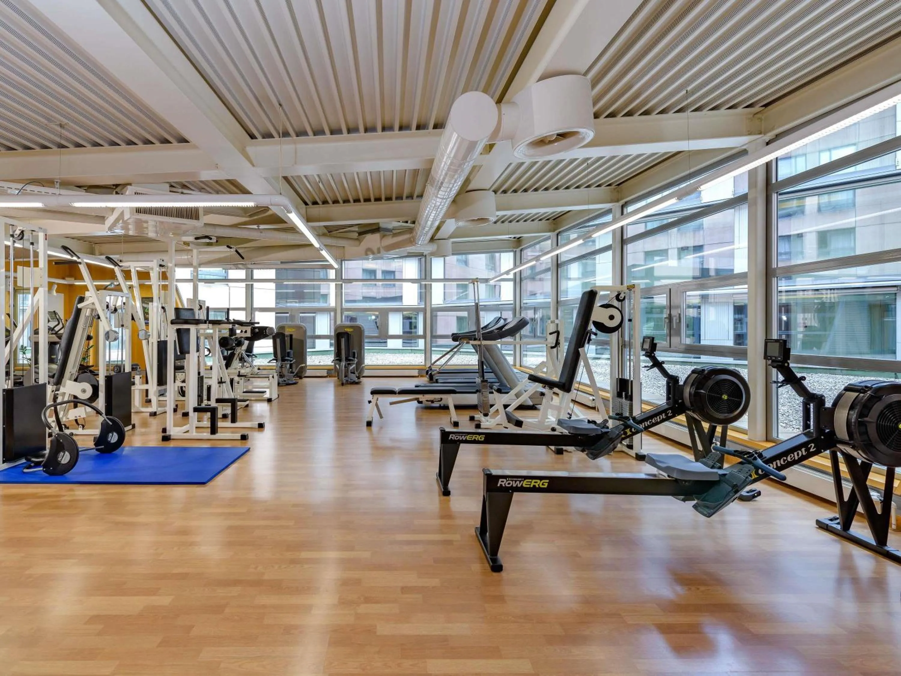 Fitness centre/facilities in Mövenpick Hotel Lausanne