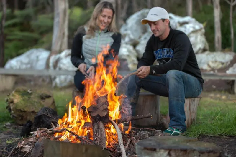 Garden in Russell-Orongo Bay Holiday Park