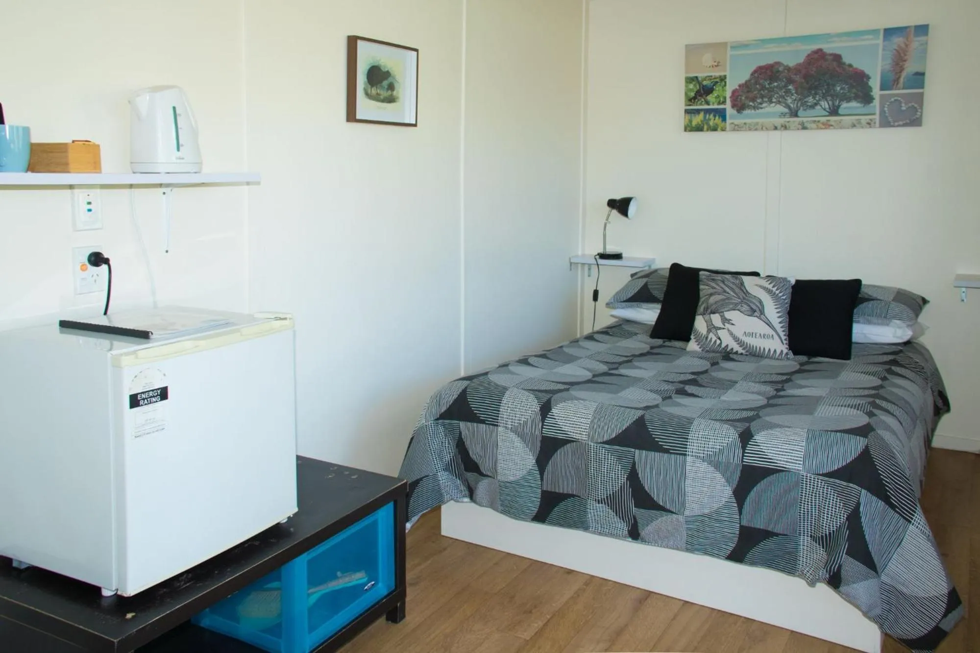 Bed in Russell-Orongo Bay Holiday Park