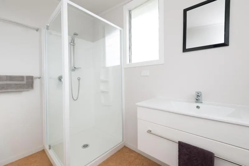 Shower in Russell-Orongo Bay Holiday Park