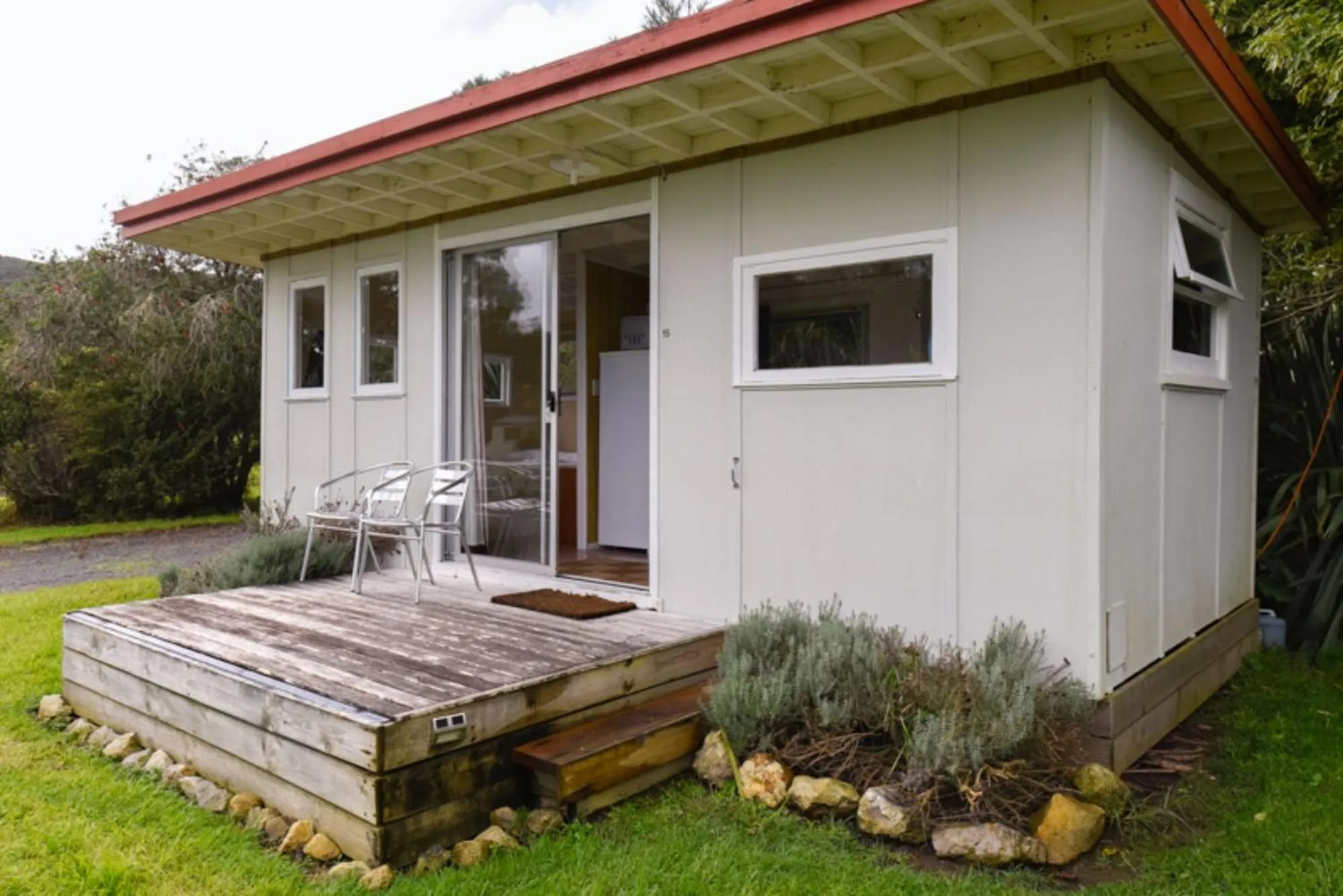 Balcony/Terrace in Russell-Orongo Bay Holiday Park