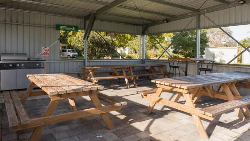 Patio in Russell-Orongo Bay Holiday Park