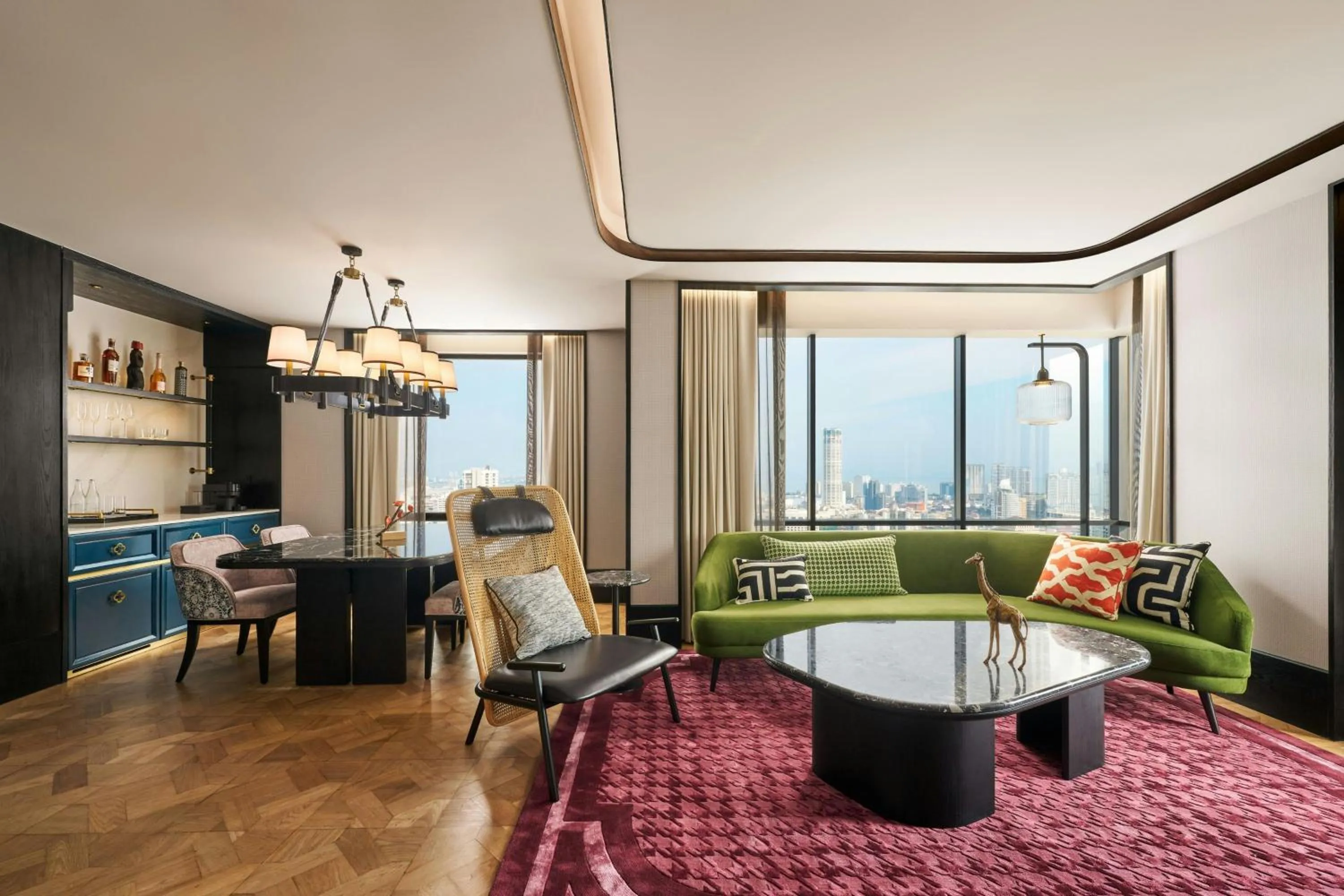 Living room in The Millen Penang, Autograph Collection