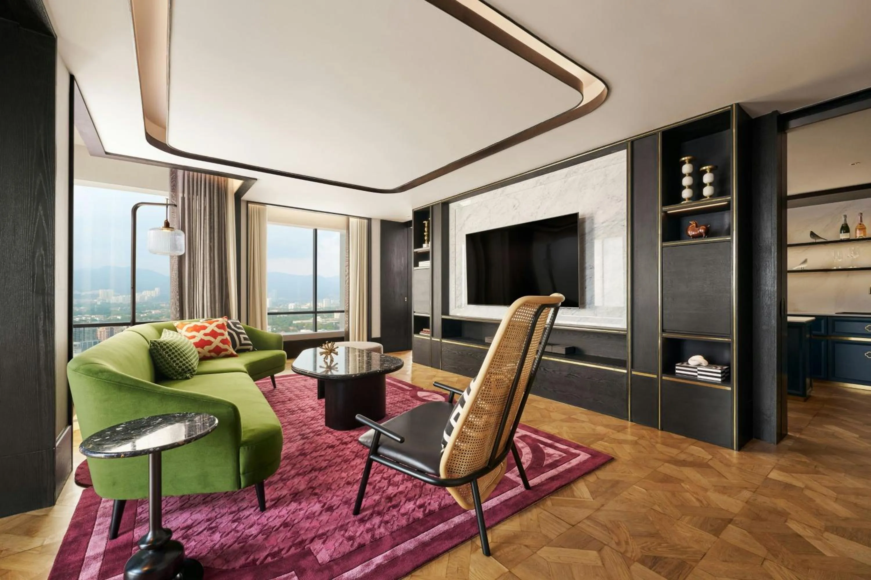 Living room in The Millen Penang, Autograph Collection