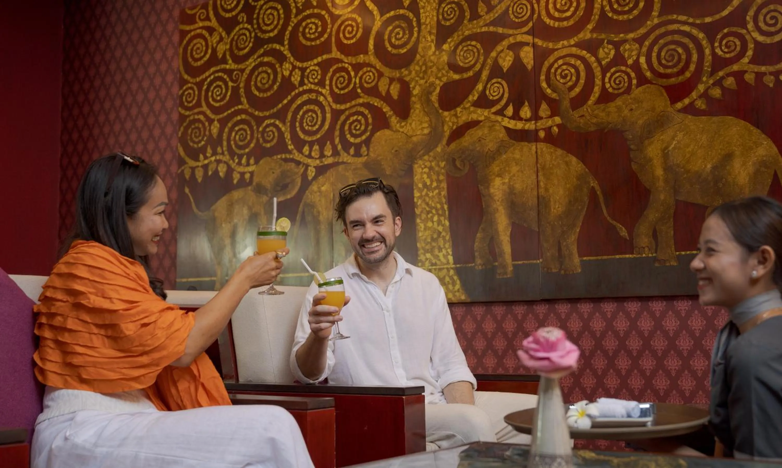 Lobby or reception in Memoire d' Angkor Boutique Hotel