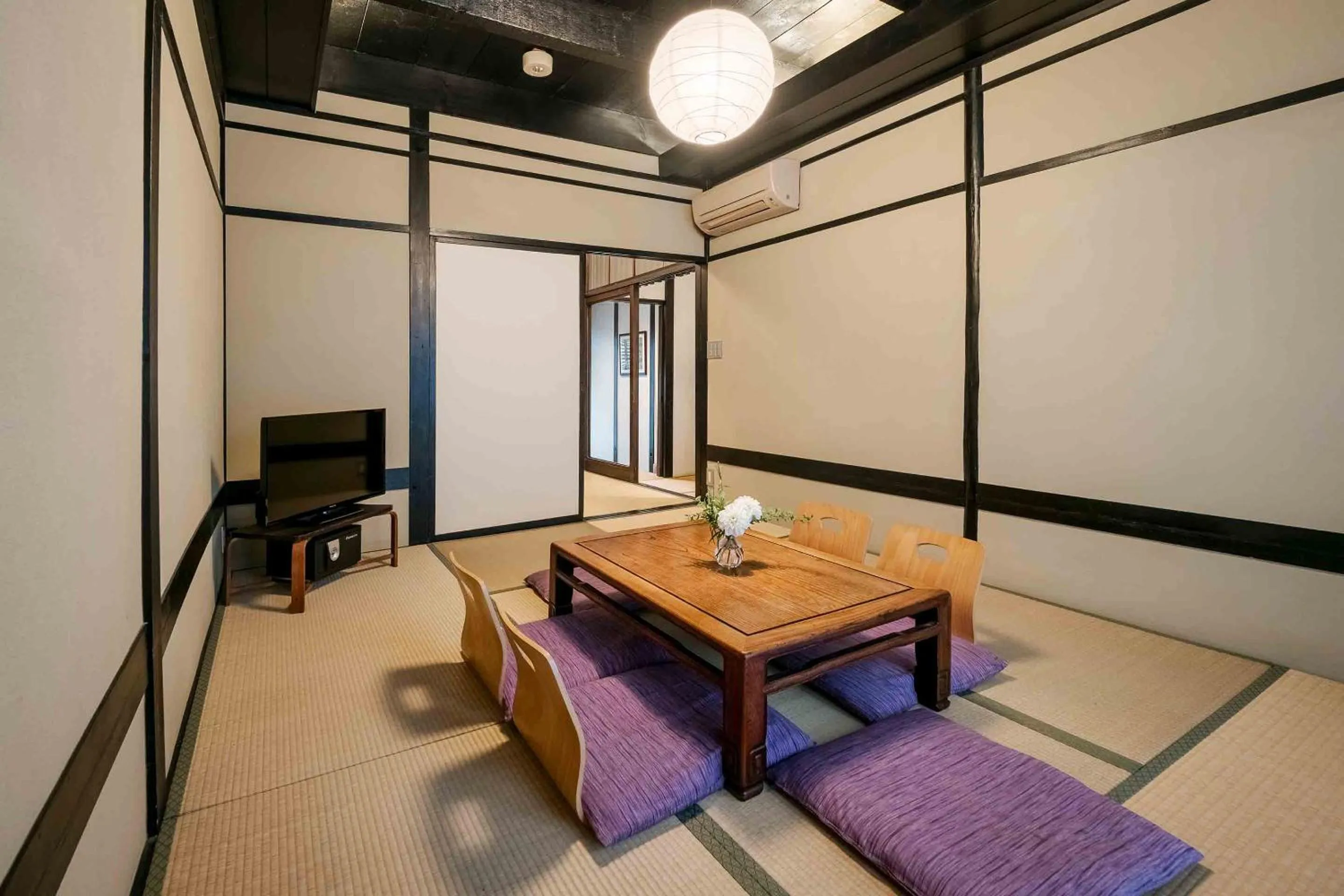 Living room in Shobu an Machiya House