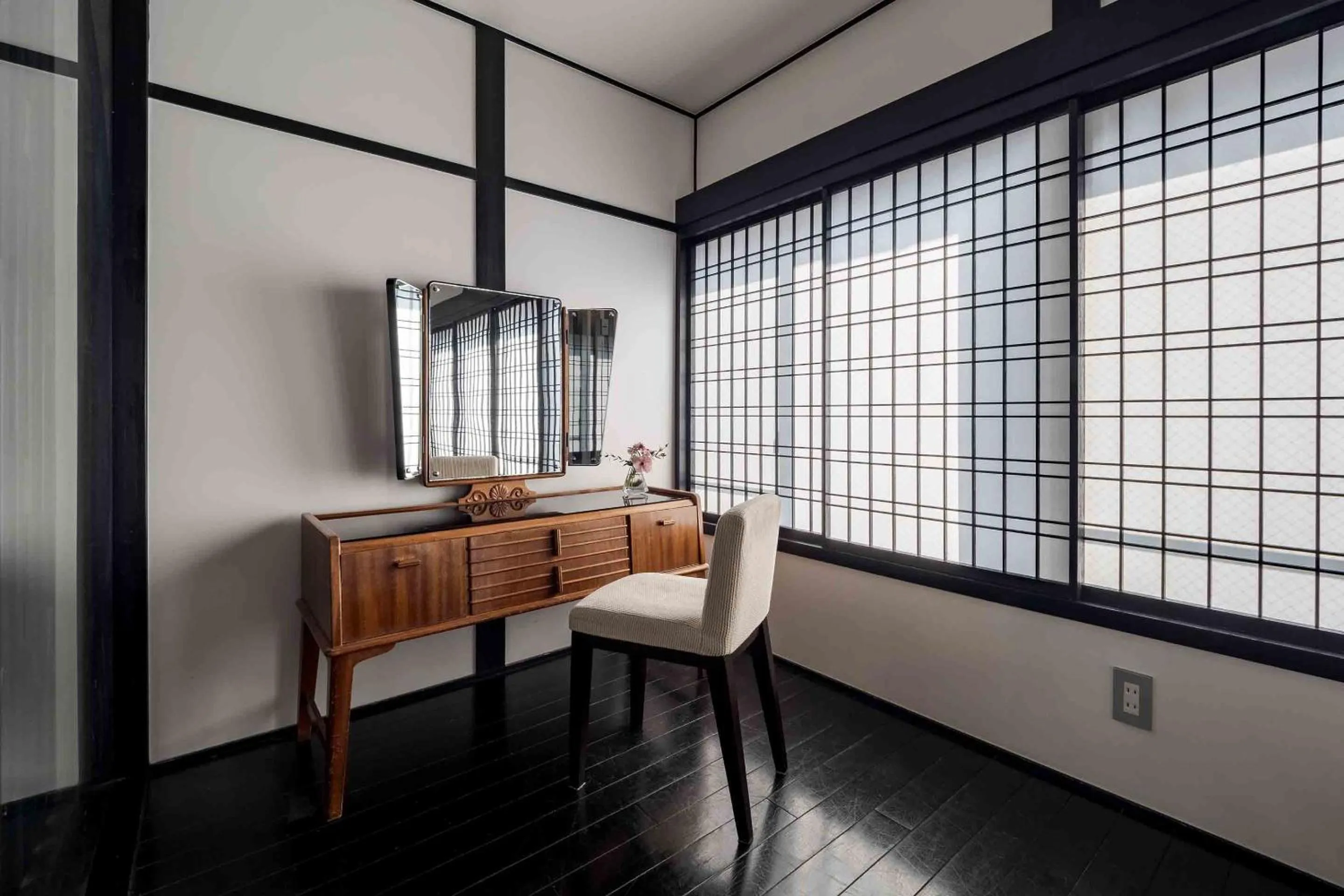 Bedroom in Shobu an Machiya House