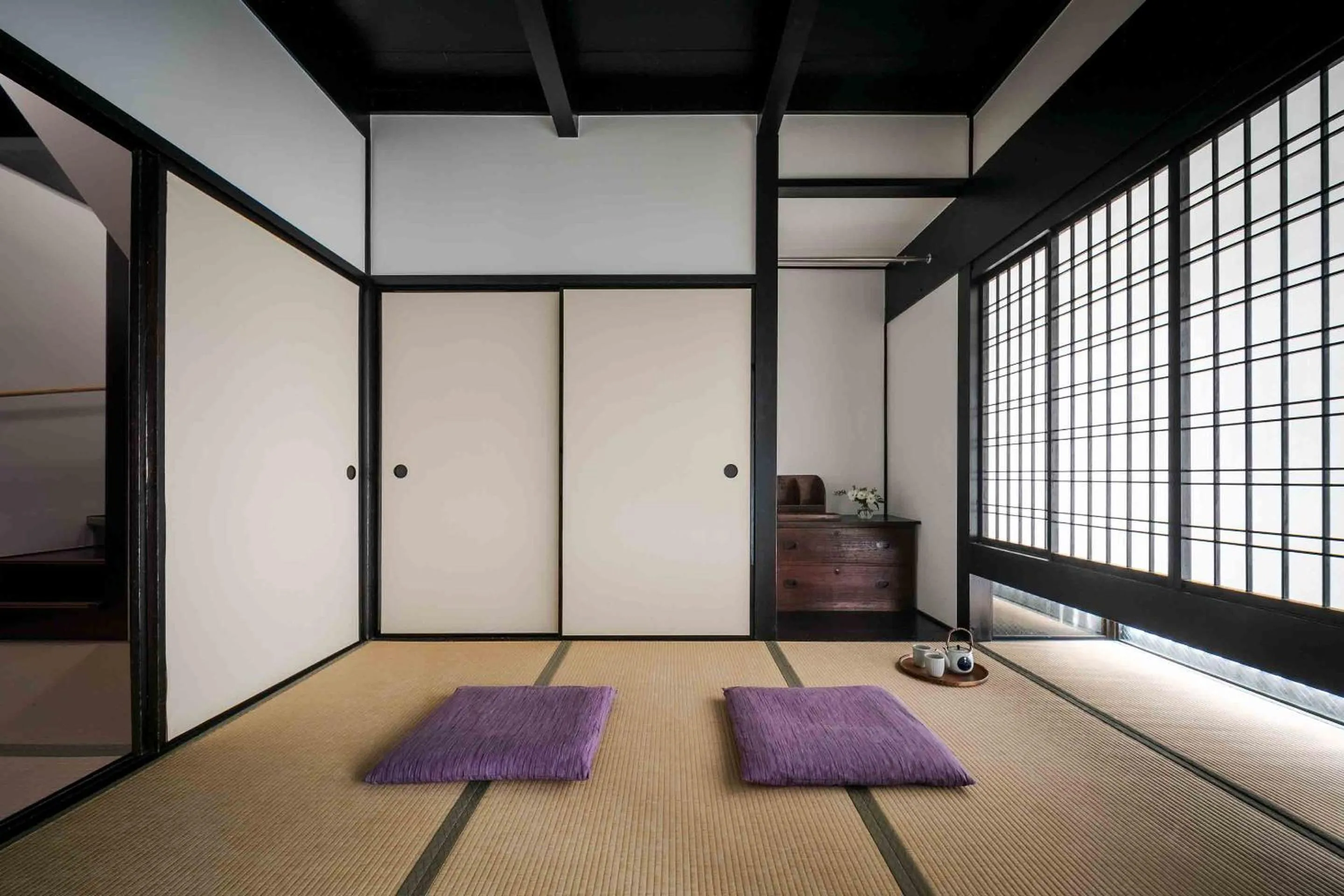 Bedroom in Shobu an Machiya House