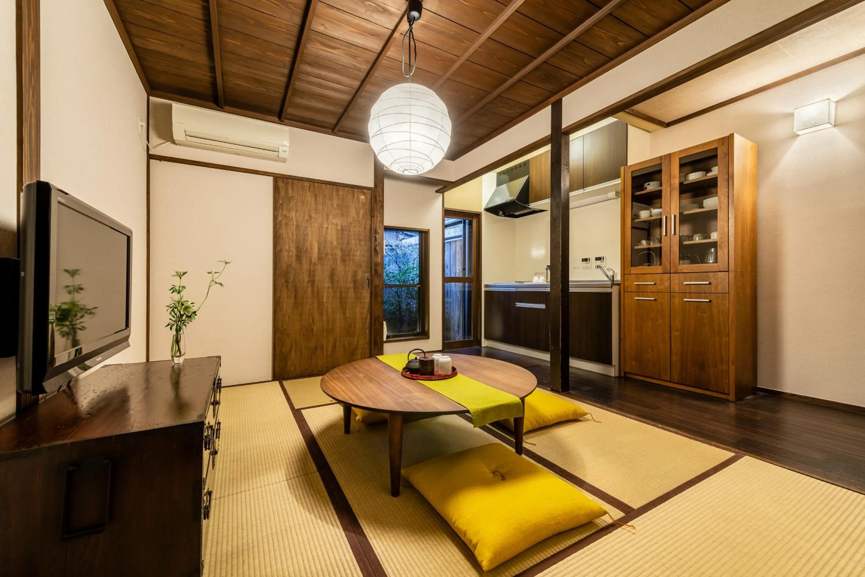 Living room in Kohaku an Machiya House