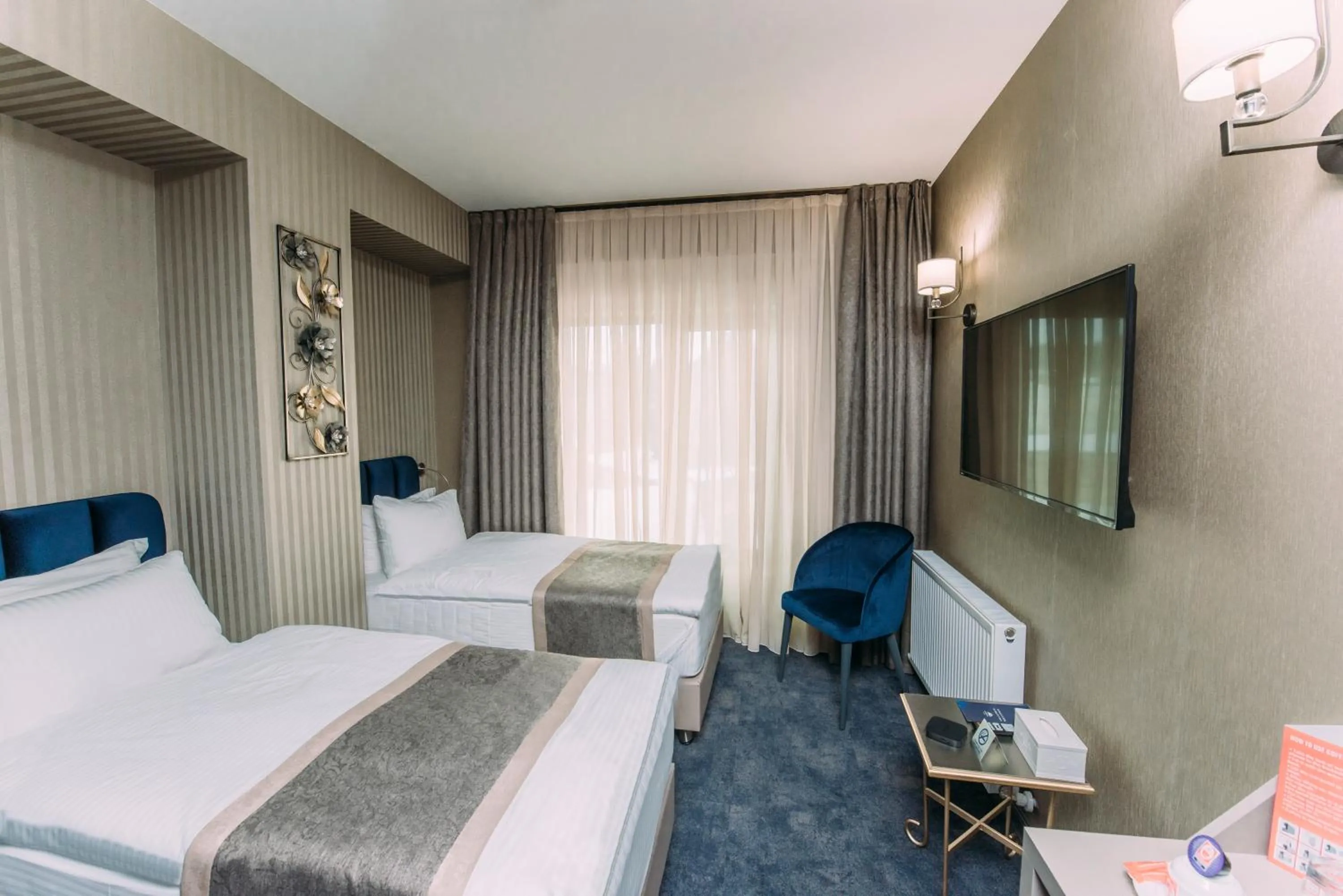 Bed in Hotel Sapphire Bakuriani