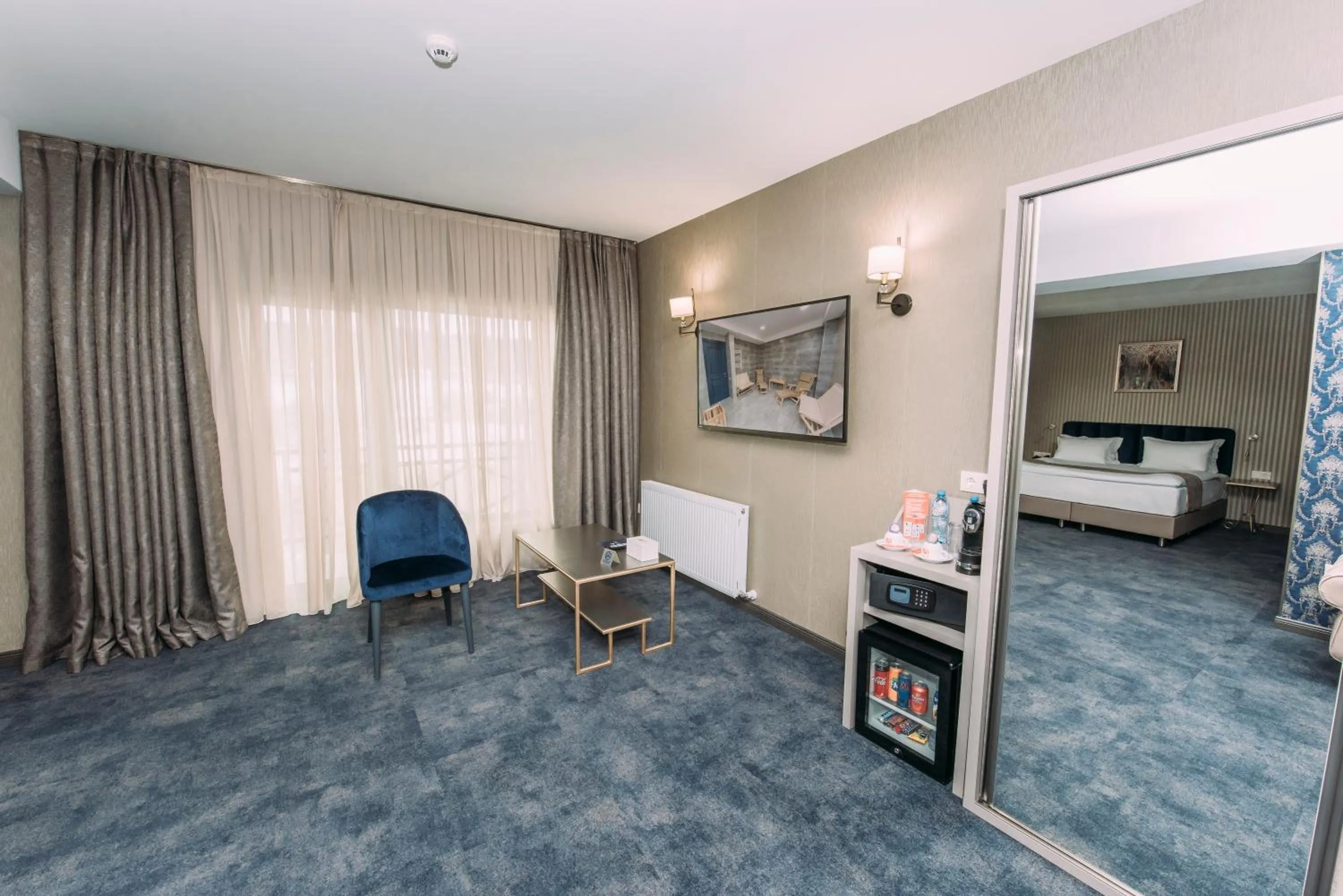 Bed in Hotel Sapphire Bakuriani