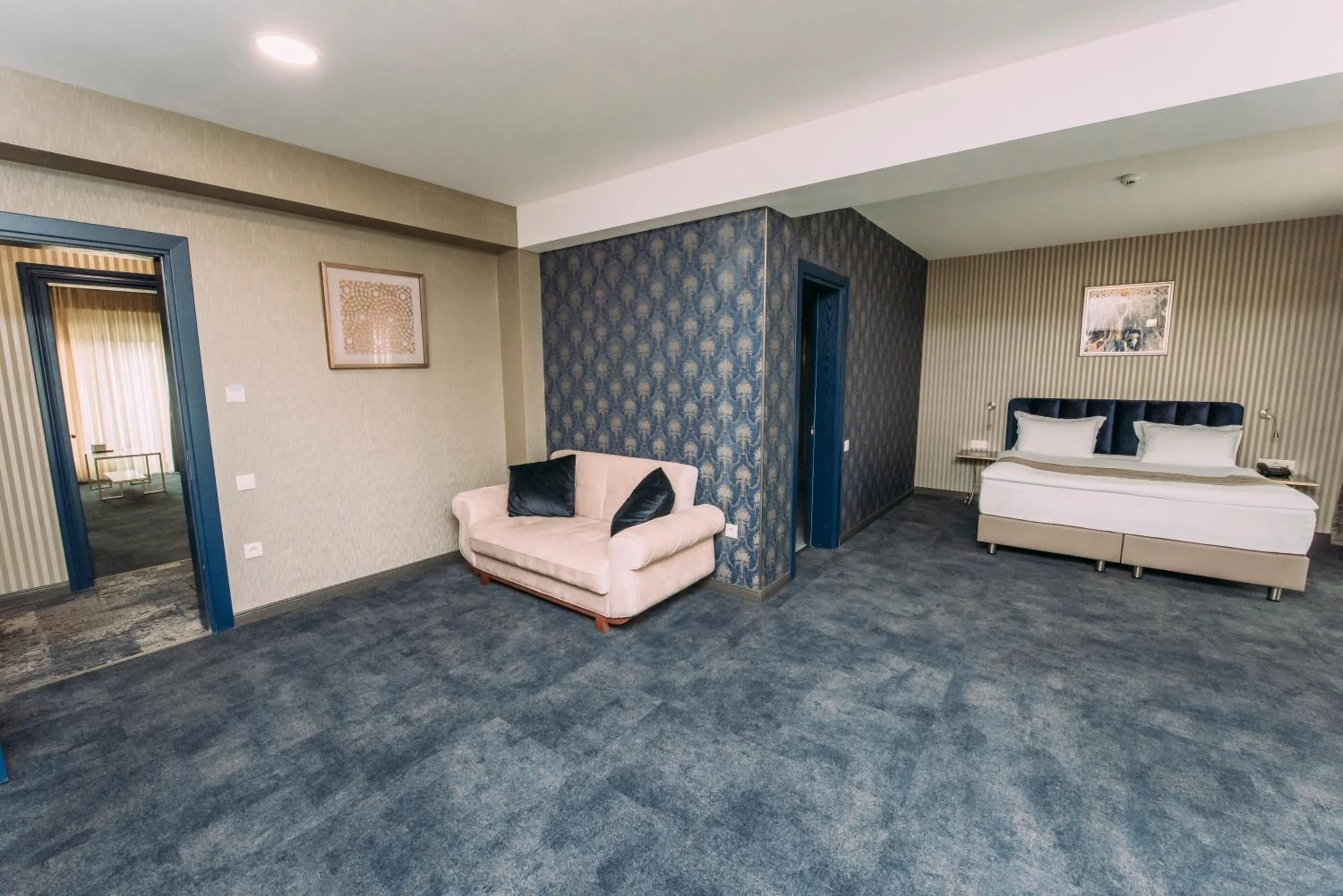 Bed in Hotel Sapphire Bakuriani