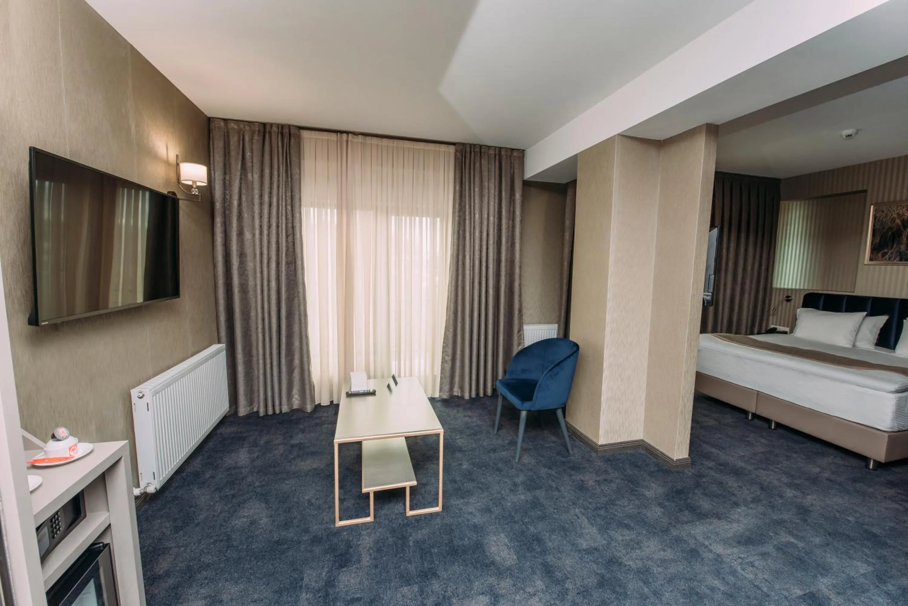 Bed in Hotel Sapphire Bakuriani