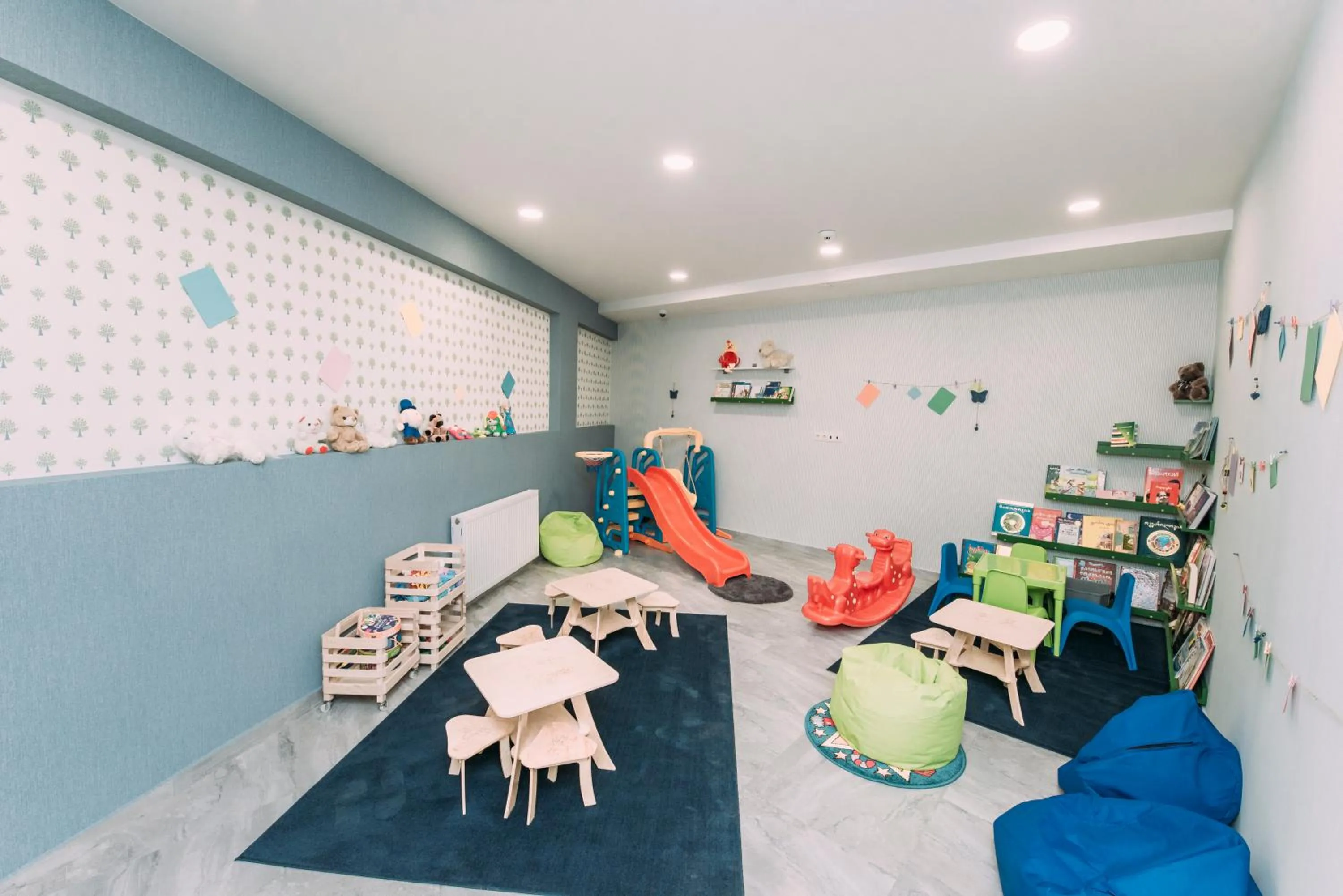 Children play ground in Hotel Sapphire Bakuriani