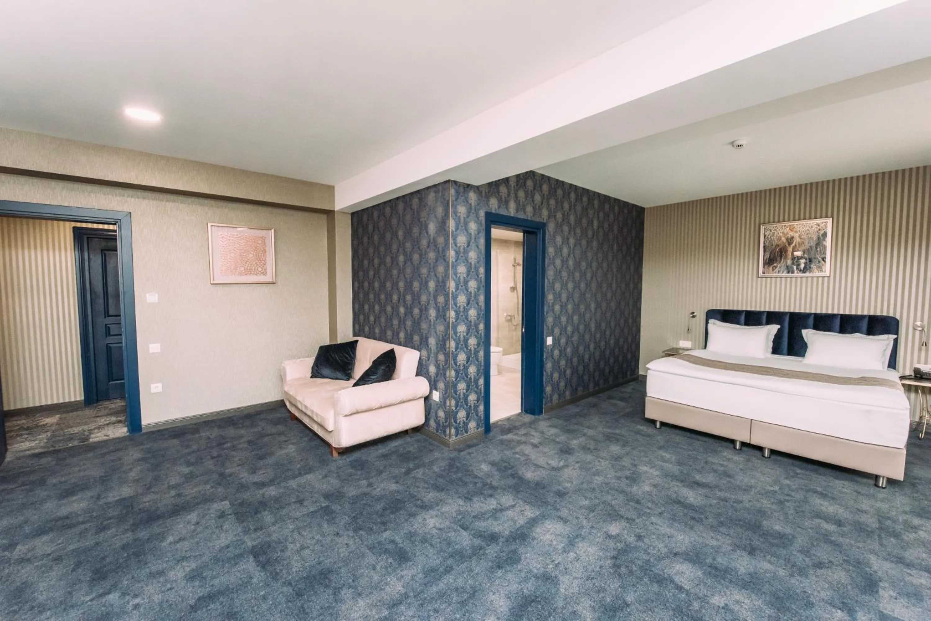 Bed in Hotel Sapphire Bakuriani