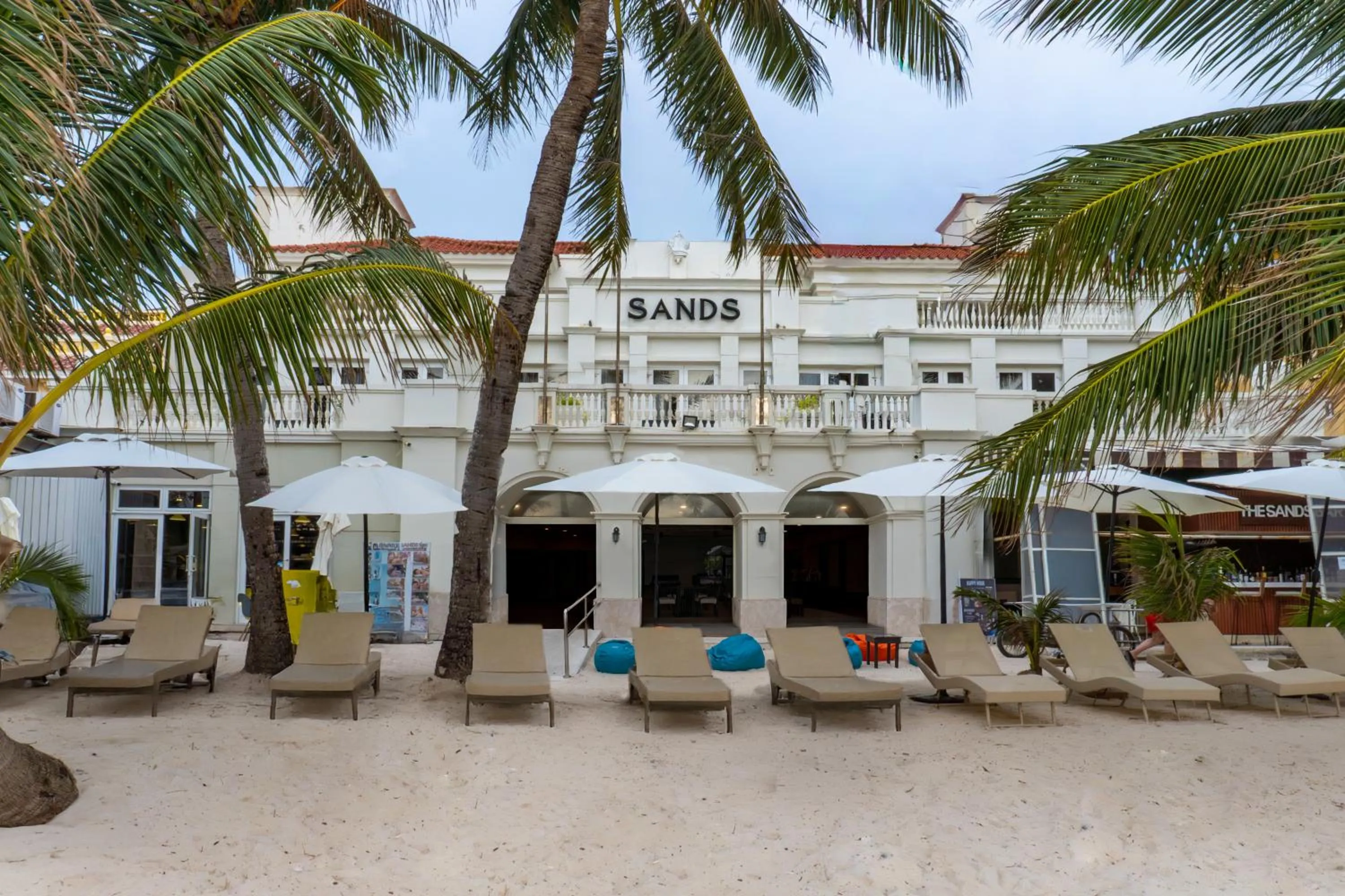 Facade/entrance in Boracay Sands Hotel